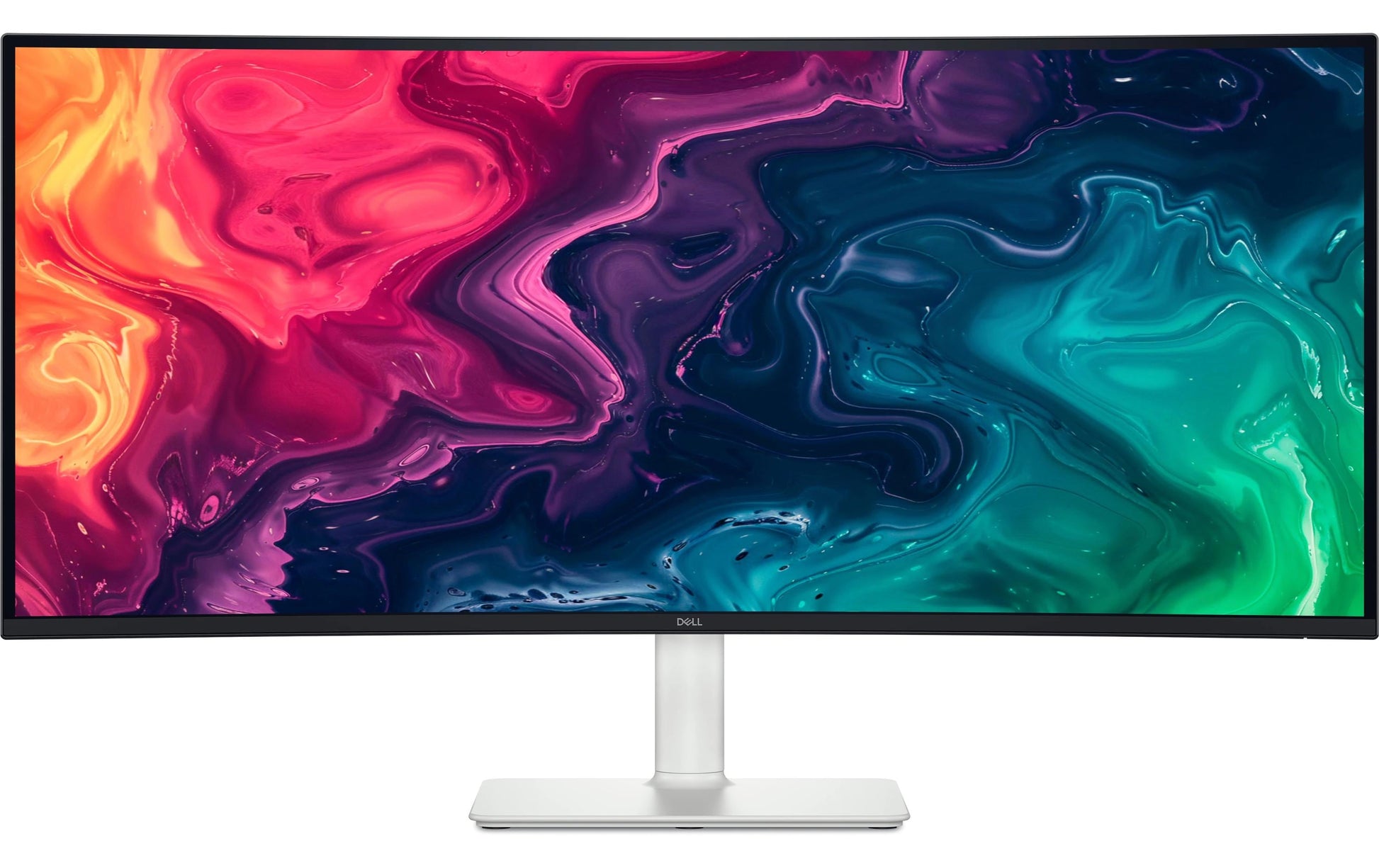 Dell 34 Plus – Monitor, 34" 3440 × 1440 (UWQHD), VA, 120 Hz, 300 cd/m², Gebogen, Silber