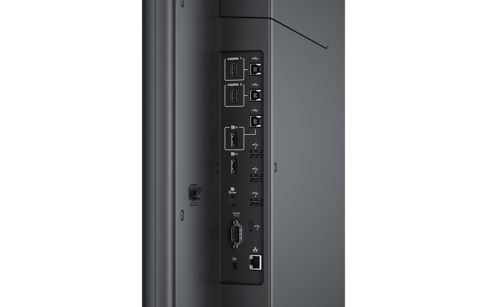 Dell Pro 75 Plus – Monitor, 74,5" 3840 × 2160 (UHD 4K), IPS, Touch, 60 Hz, 400 cd/m², 16/7, Schwarz