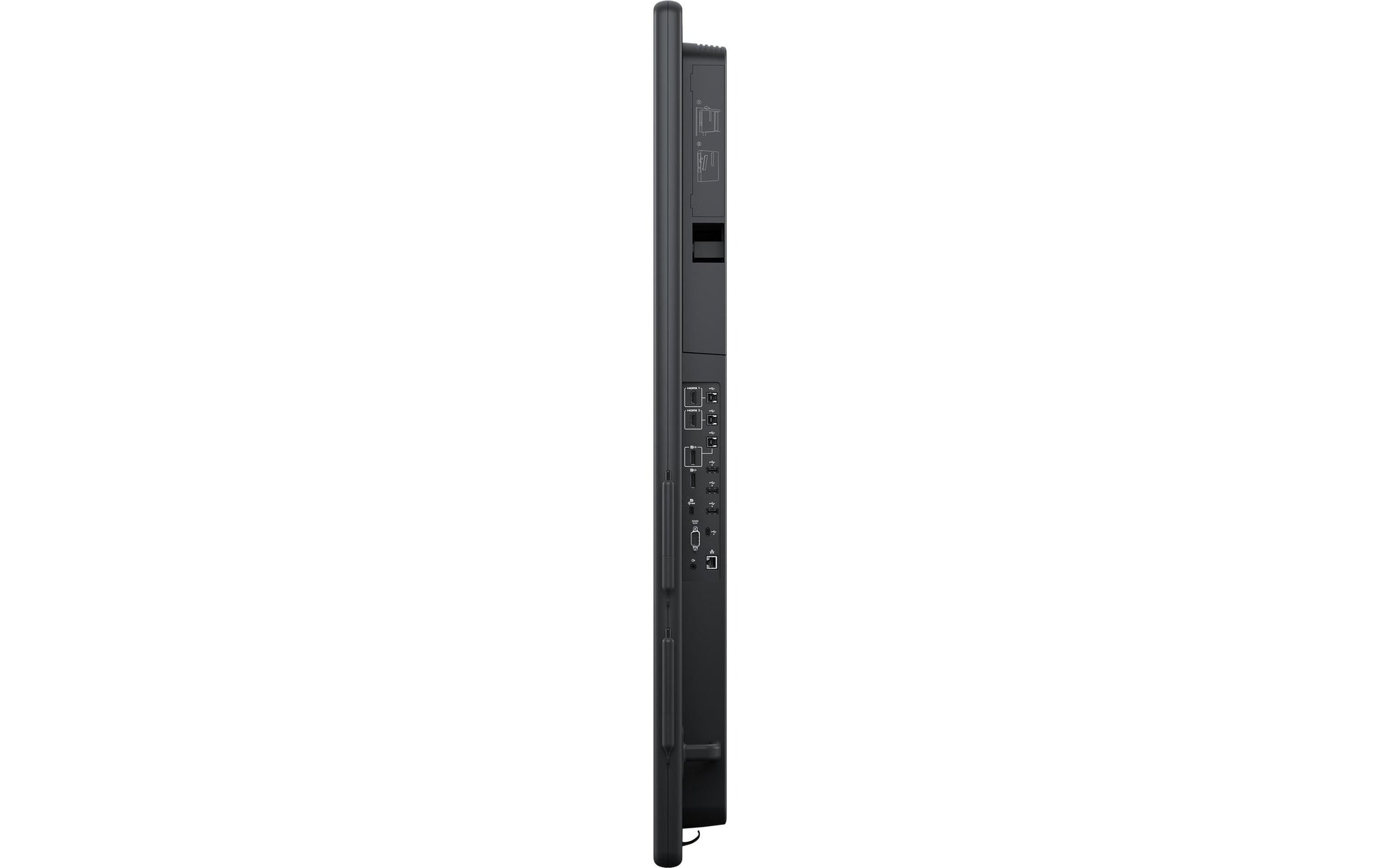 Dell Pro 75 Plus – Monitor, 74,5" 3840 × 2160 (UHD 4K), IPS, Touch, 60 Hz, 400 cd/m², 16/7, Schwarz
