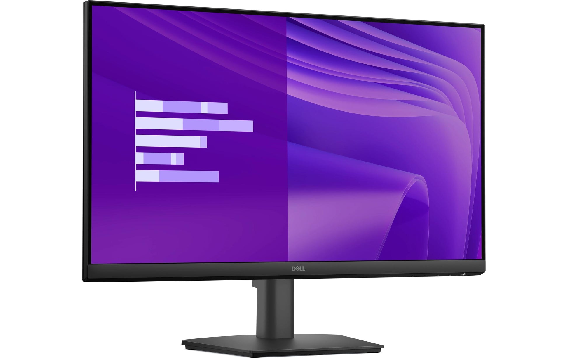 Dell Pro 24 – Monitor, 23,8", 1920 × 1080 (Full HD), IPS, 100 Hz, 250 cd/m², Kensington-Schloss, Schwarz
