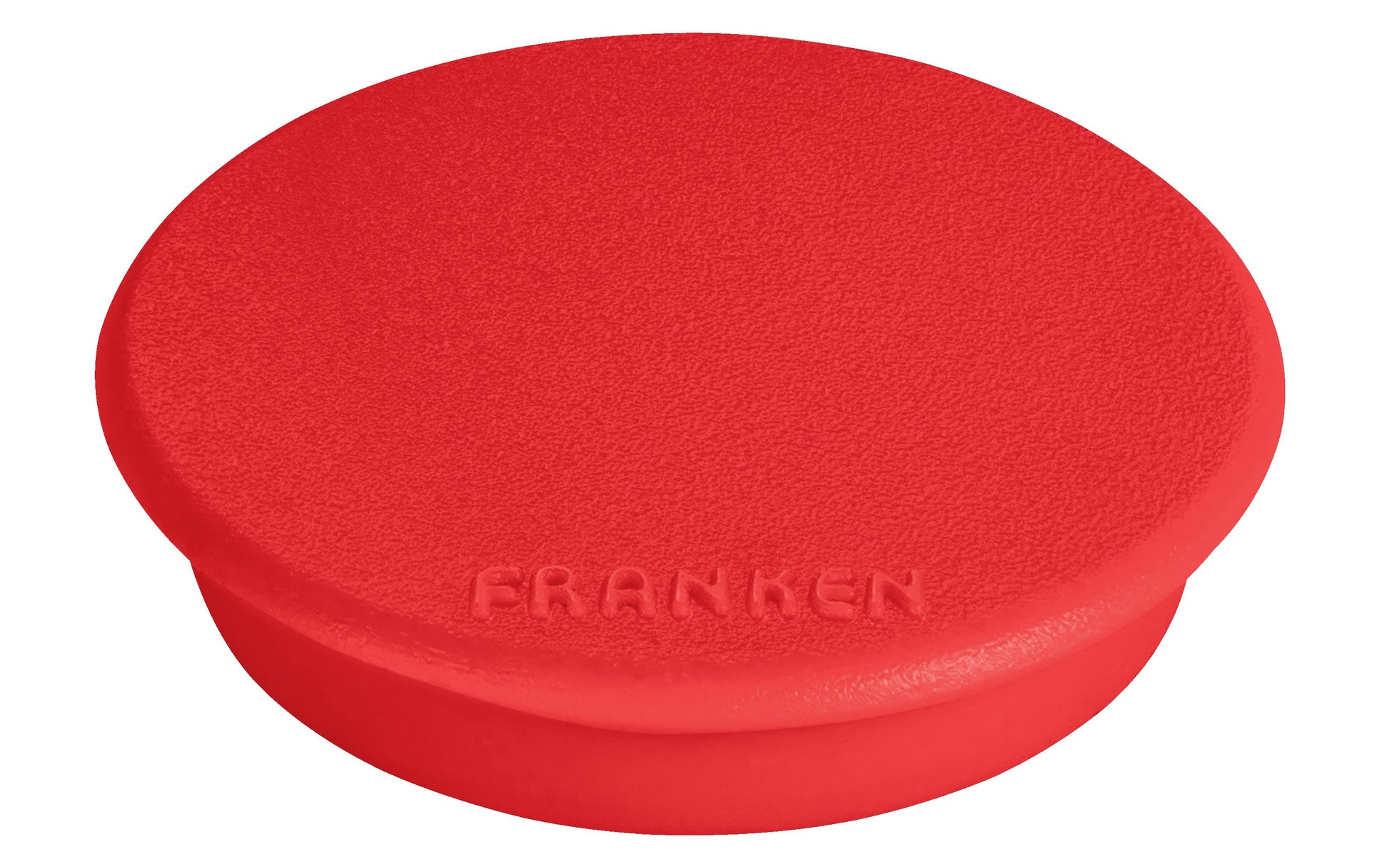 Franken Tafelmagnete – Ø 24 mm, 10 Stk., rot