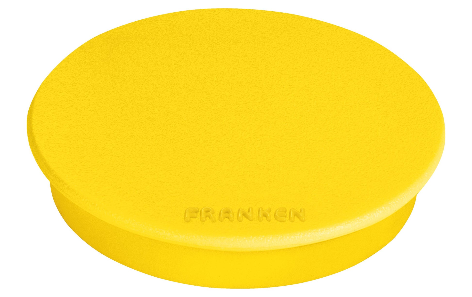 Franken Tafelmagnete – Ø 32 mm – 10 Stk. – gelb