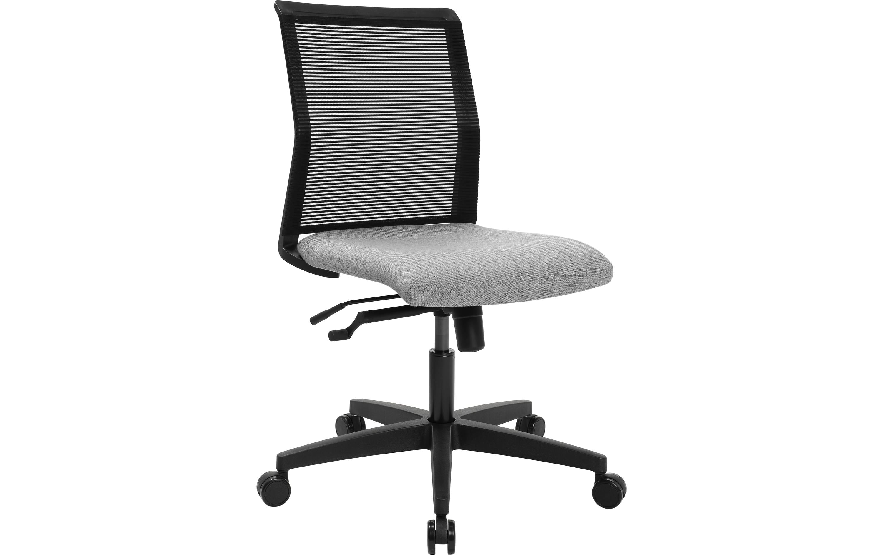 Topstar Bürostuhl Smart Point – PP-Bezug, Hellgrau