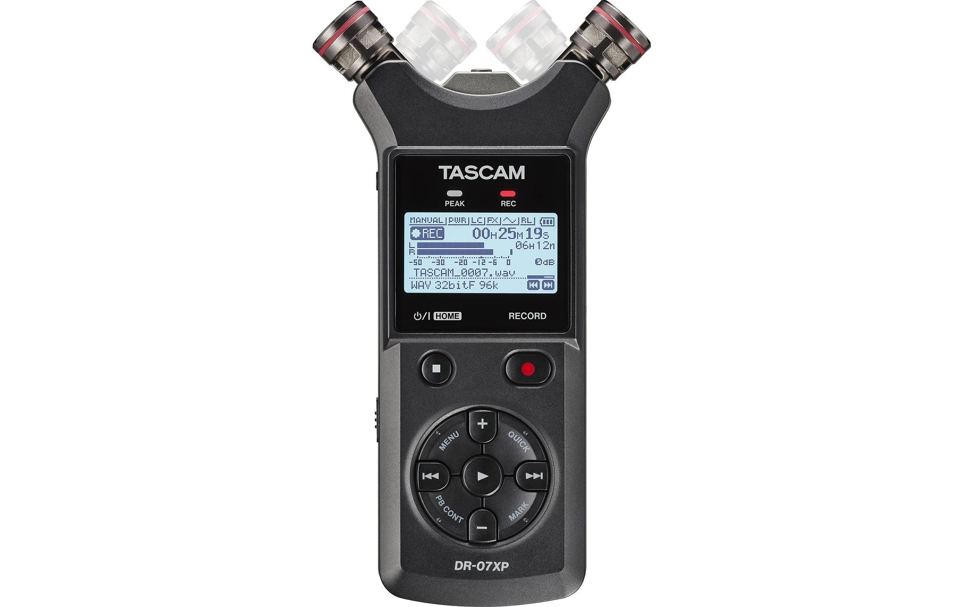 Tascam DR-07XP – Digitales Diktiergerät – 2.0