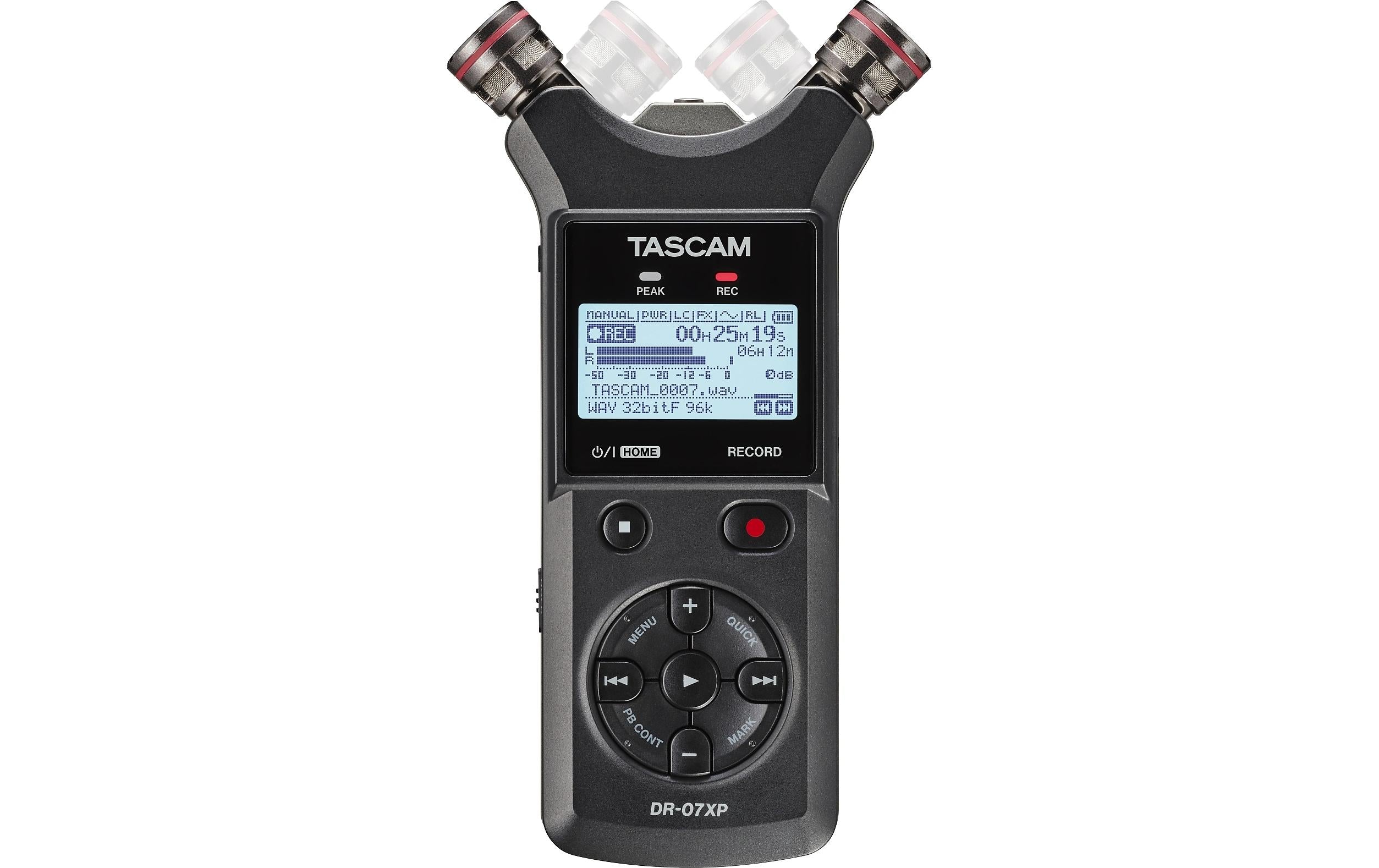 Tascam DR-07XP – Digitales Diktiergerät – 2.0