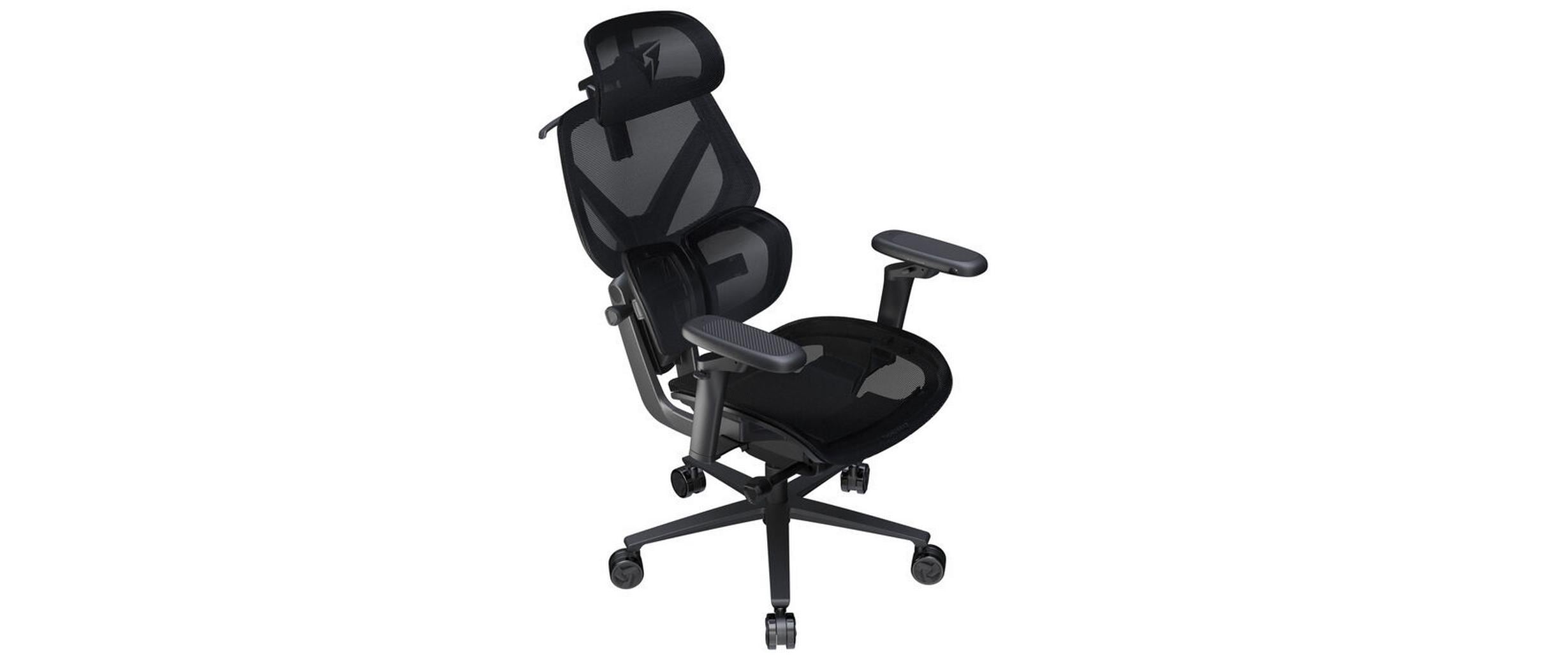 ThunderX3 Bürostuhl Flex Pro – 125 kg, schwarz