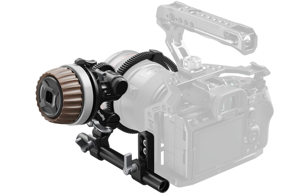 SmallRig Modulares Follow Focus F60 Zubehörset – 85 × 67 × 132 mm – Schwarz – 7er-Pack