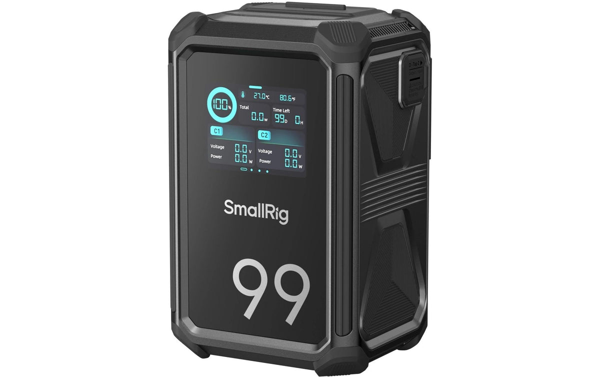 SmallRig X-Touch Smart Triple-Proof X99 V-Mount Akku – 6800 mAh (99 Wh), 14,54 V – für V-Mount-Kameras
