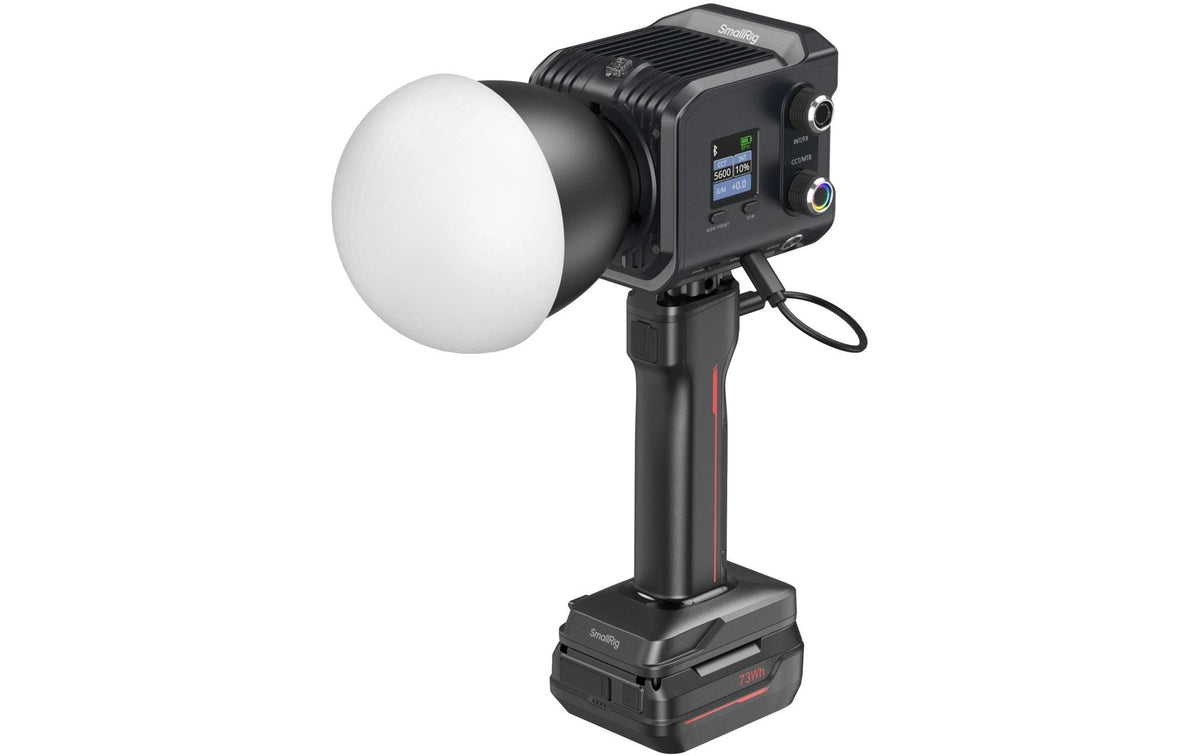 SmallRig RC 100C – 100 W COB Dauerlicht, 2500–10000 K, 11000 Lux – Schwarz