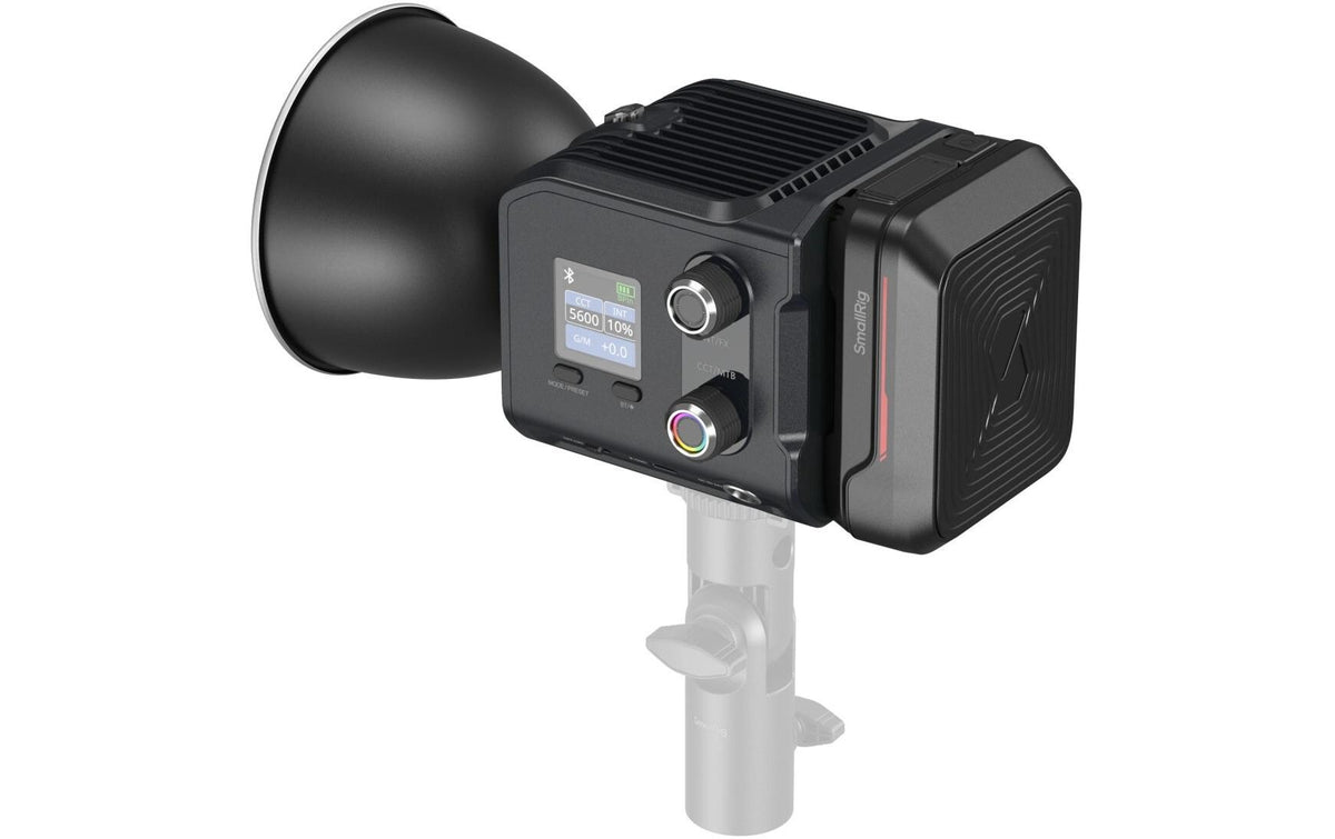 SmallRig RC 100C – 100 W COB Dauerlicht, 2500–10000 K, 11000 Lux – Schwarz