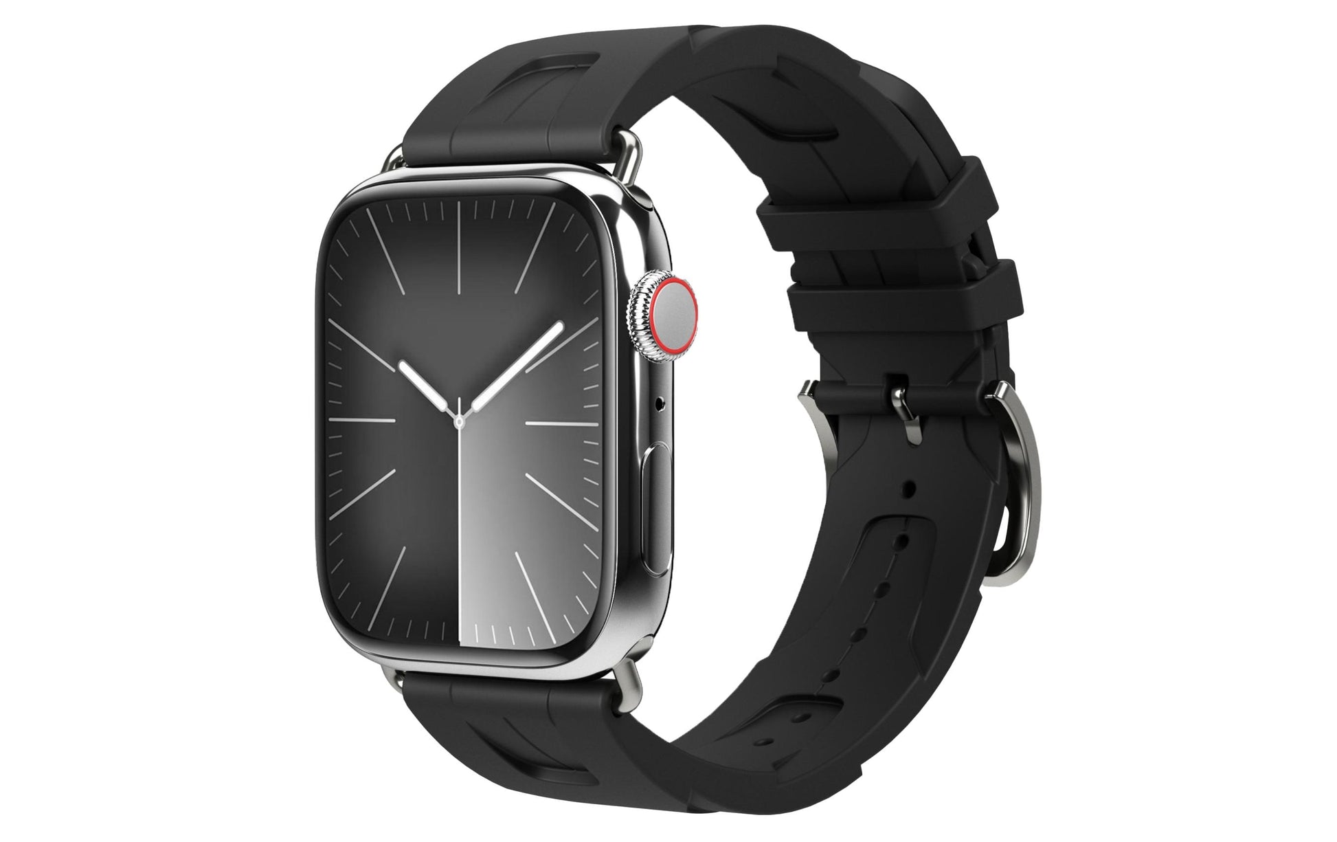 Vonmählen A. R. Exclusive Band 44–49 mm – Sportband, Schwarz, für Apple Watch