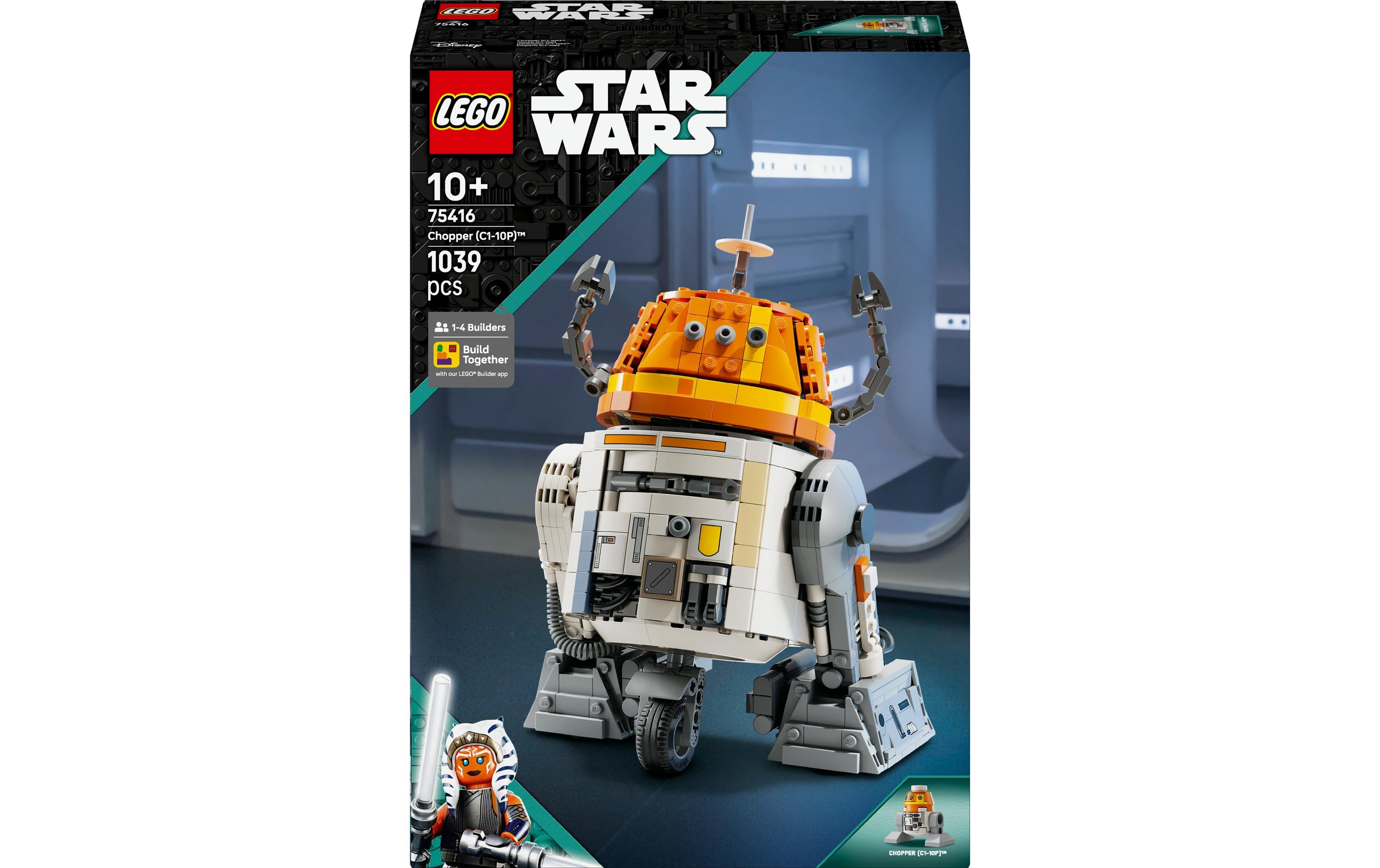 LEGO Astromech-Droide Chopper (C1-10P) – Bauset – Star Wars – 1039-teilig – 38,2×9,4×26,2 cm – ab 10 J.