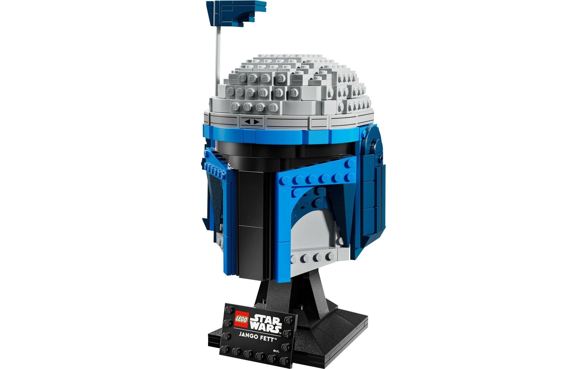 LEGO Jango Fett Helm 3D-Puzzle – 616 Teile – 35,4 × 9,1 × 19,1 cm – ab 18 J. – Star Wars