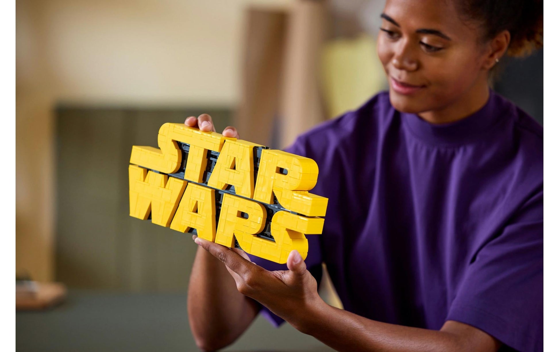 LEGO 3D Puzzle Star Wars Logo – 700 Teile – 19,1 × 9,1 × 35,4 cm – ab 18 J.