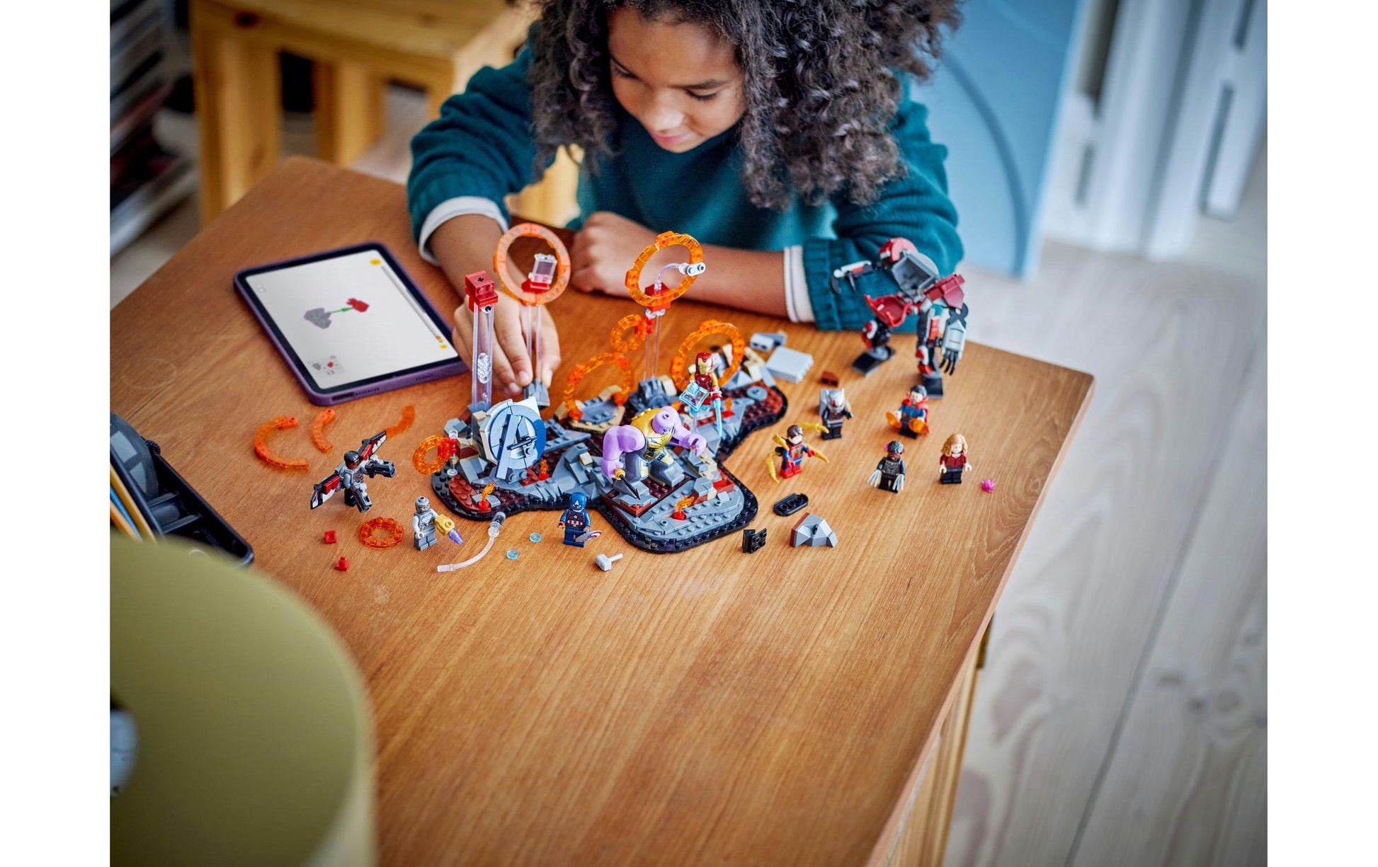 LEGO 3D Puzzle Avengers: Endgame – 621 Teile – 26,2 × 7,1 × 38,2 cm – ab 10 J.