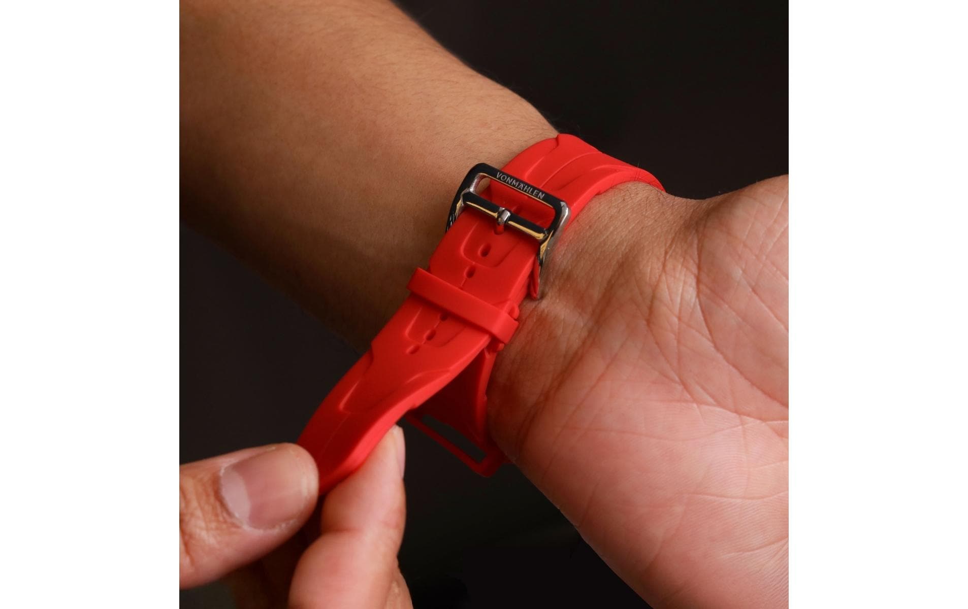 Vonmählen A. R. Exclusive Band Portofino – Rot, für Apple Watch 40/41/42 mm