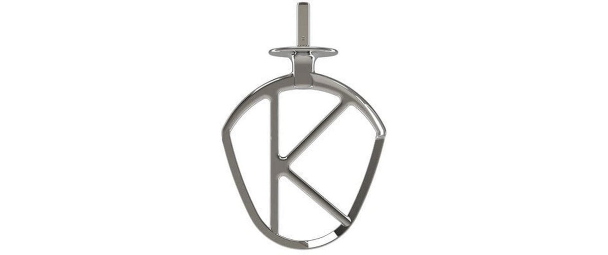 Kenwood Rührelement-Aufsatz K-Haken (KAT70.000SS) – 14,8 × 6,3 × 22,3 cm, für Major, Chef XL, Edelstahl