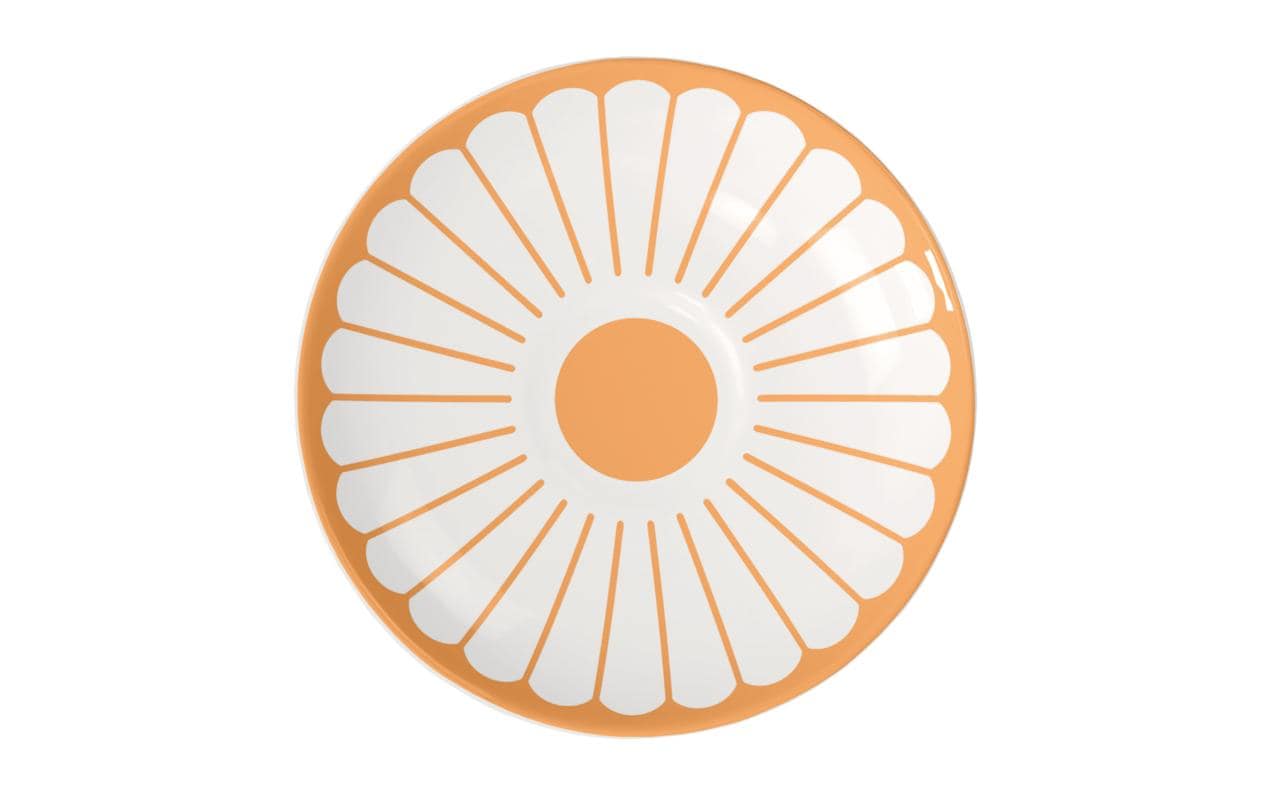 Villeroy & Boch Fleur Soleil Espressountertasse – Porzellan, Gelb