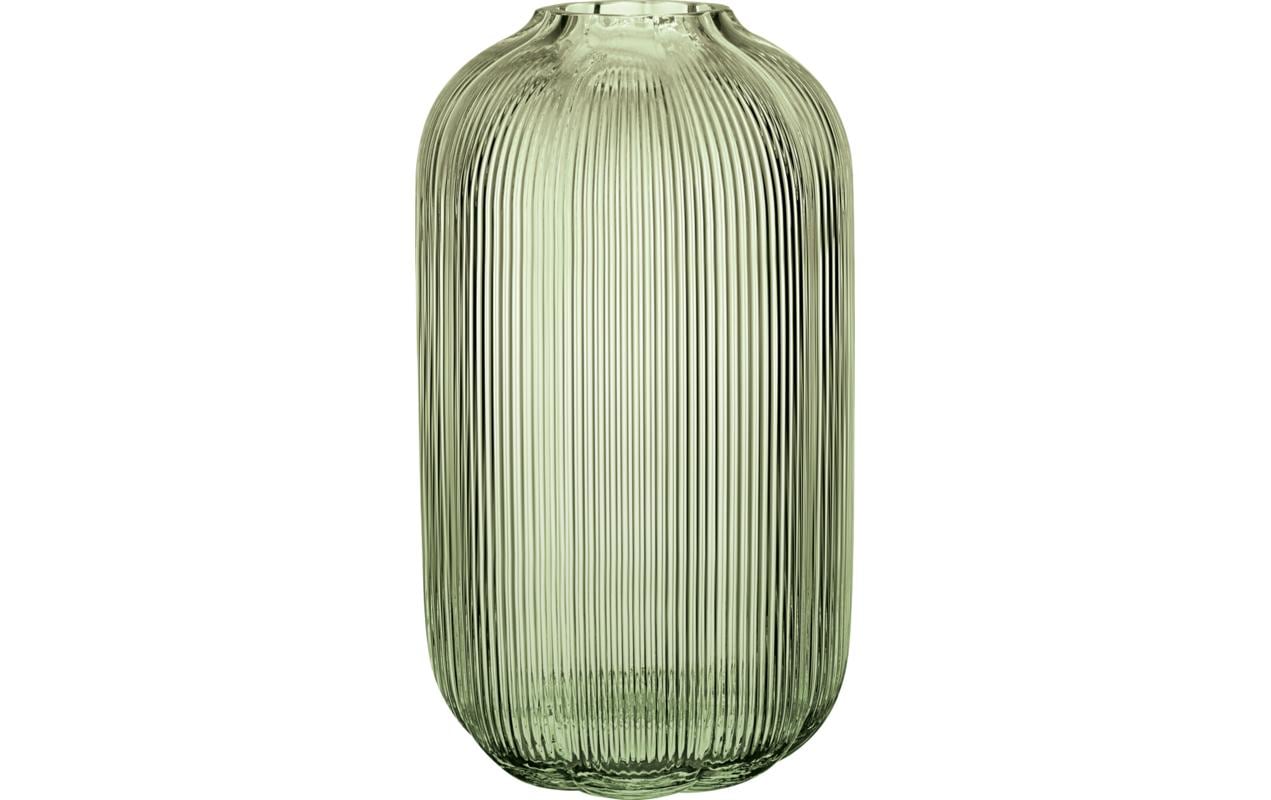 Villeroy & Boch Vase Fleur, Glas, Grün, 28 cm