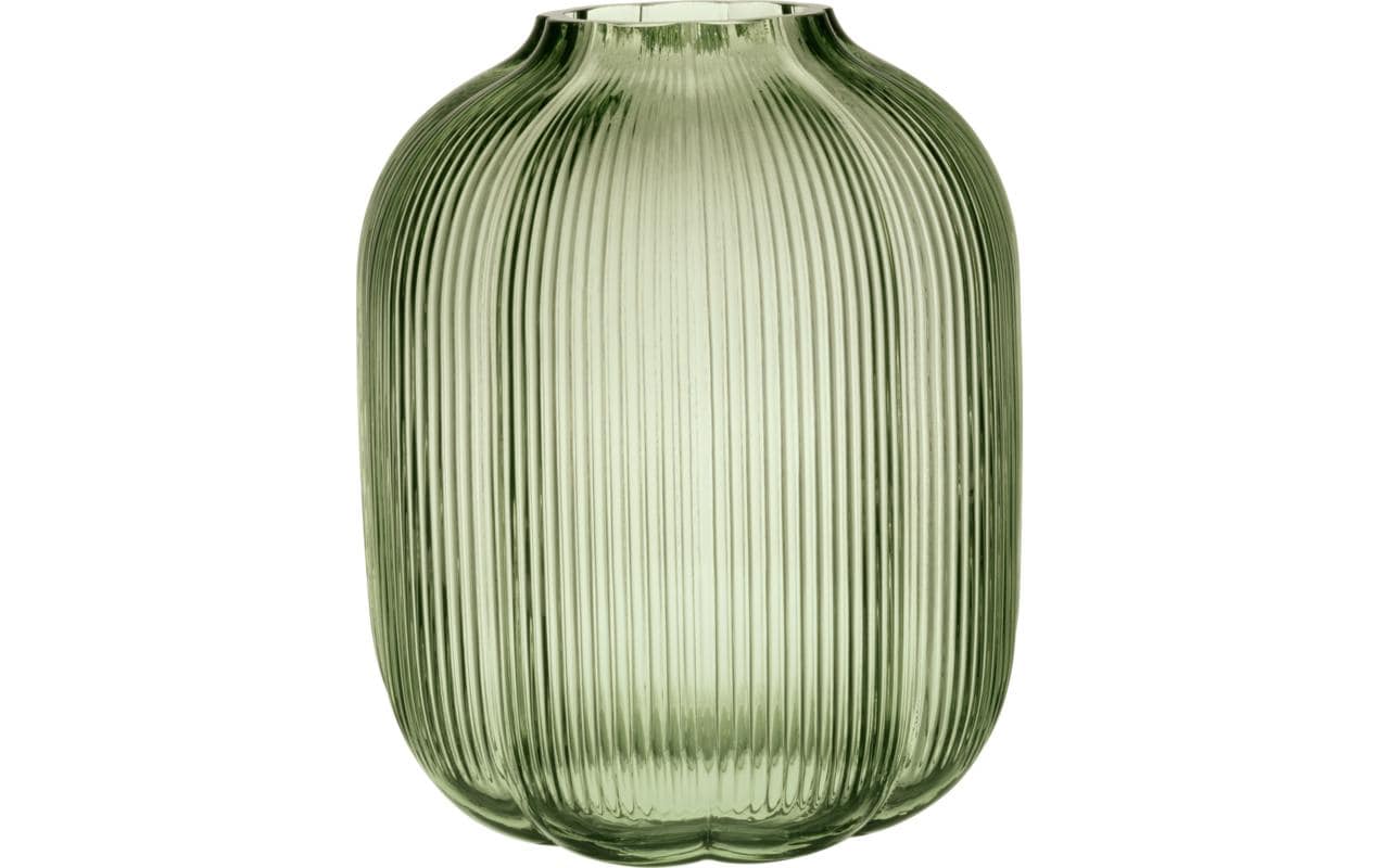 Villeroy & Boch Vase, Glas, Grün, 16 × 19 cm, spülmaschinenbeständig, 1 Stück – Fleur