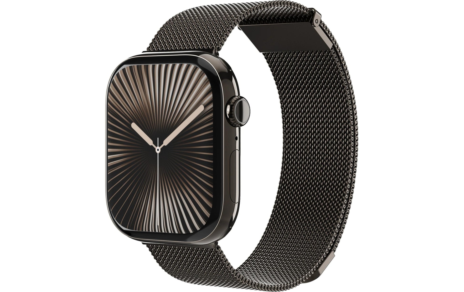 Vonmählen Milanese Loop 2 – Armband – für Apple Watch 40/41/42 mm, Granitgrau, Edelstahl