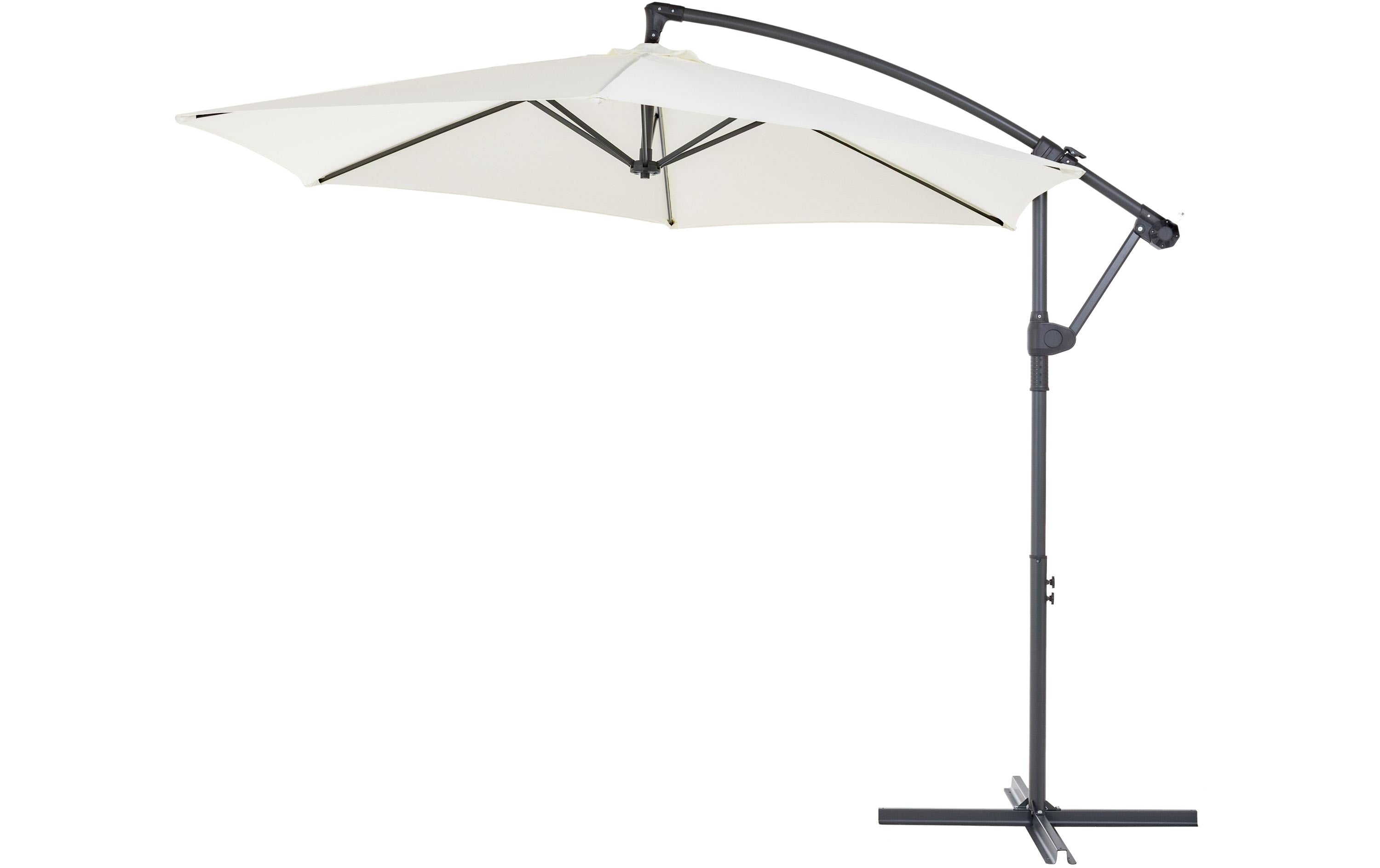 Cocon Stockschirm – Ø 300 cm – weiss – Stahl