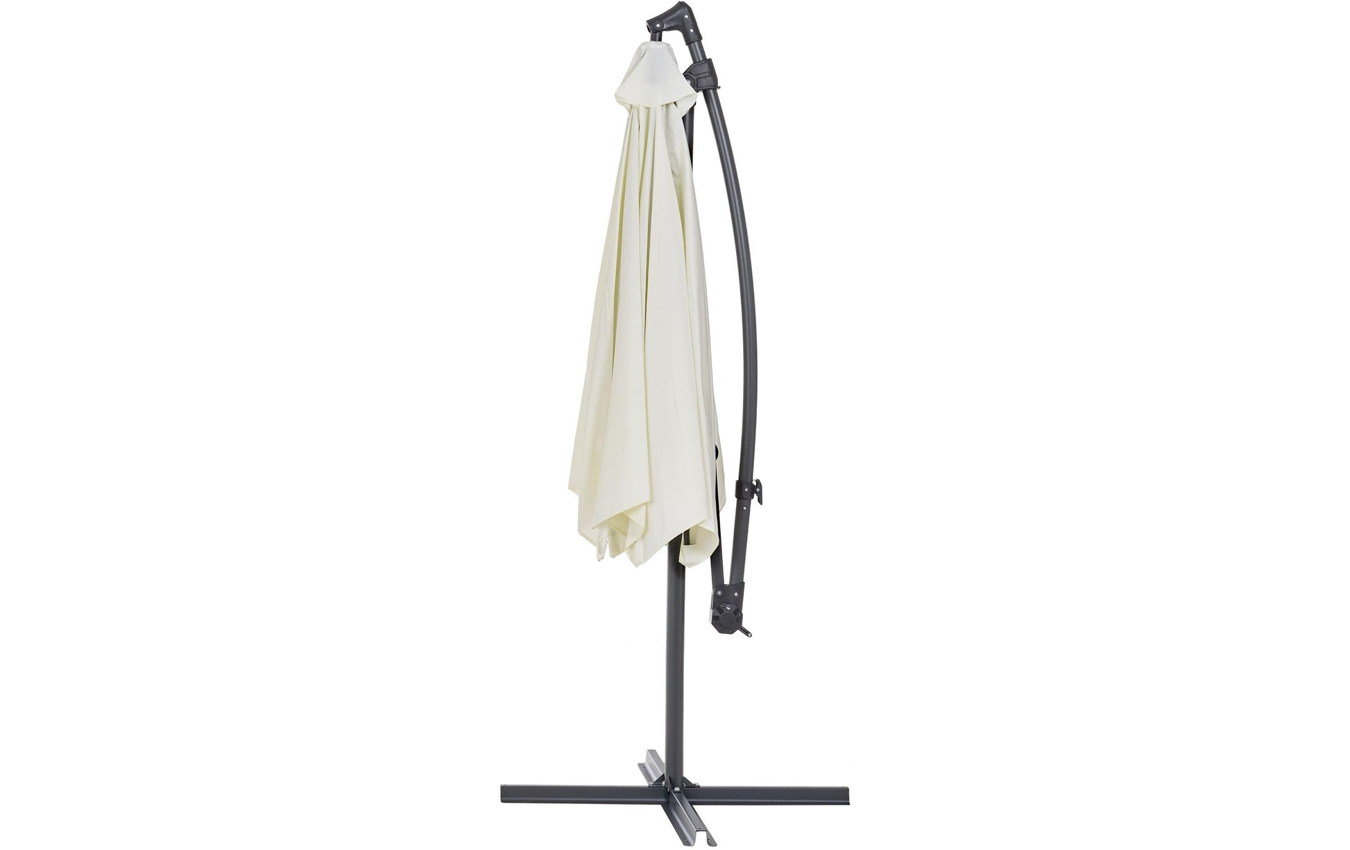 Cocon Stockschirm – Ø 300 cm – weiss – Stahl