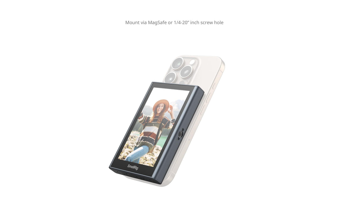 SmallRig 4850 Wireless Video Monitor – Akku, 106 × 69 × 14 mm, 129 g – für Smartphones