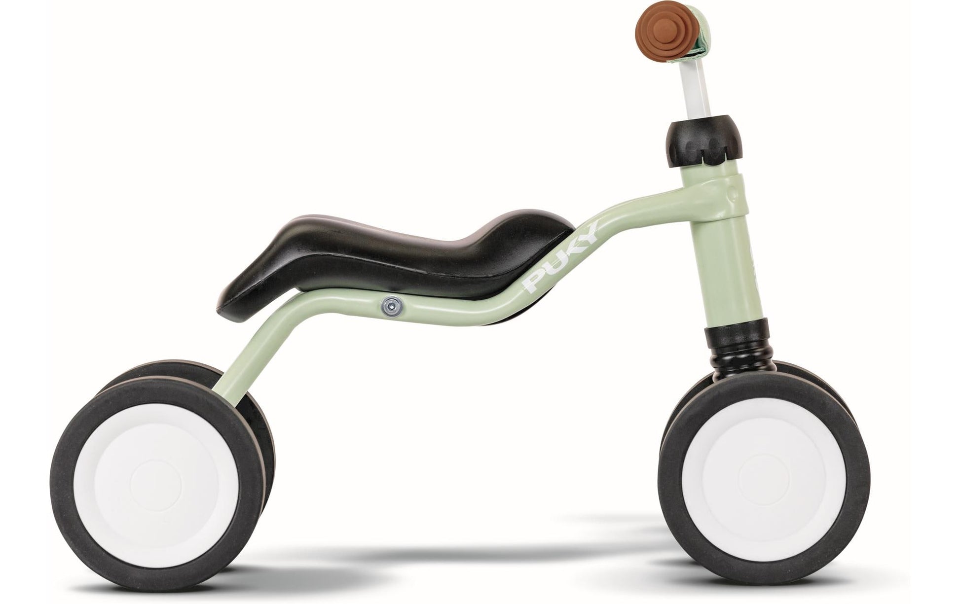 Puky 3044 Rutschfahrzeug – 3 Räder, Lenkeinschlagbegrenzung – ab 1,5 J. – Aluminium, grün