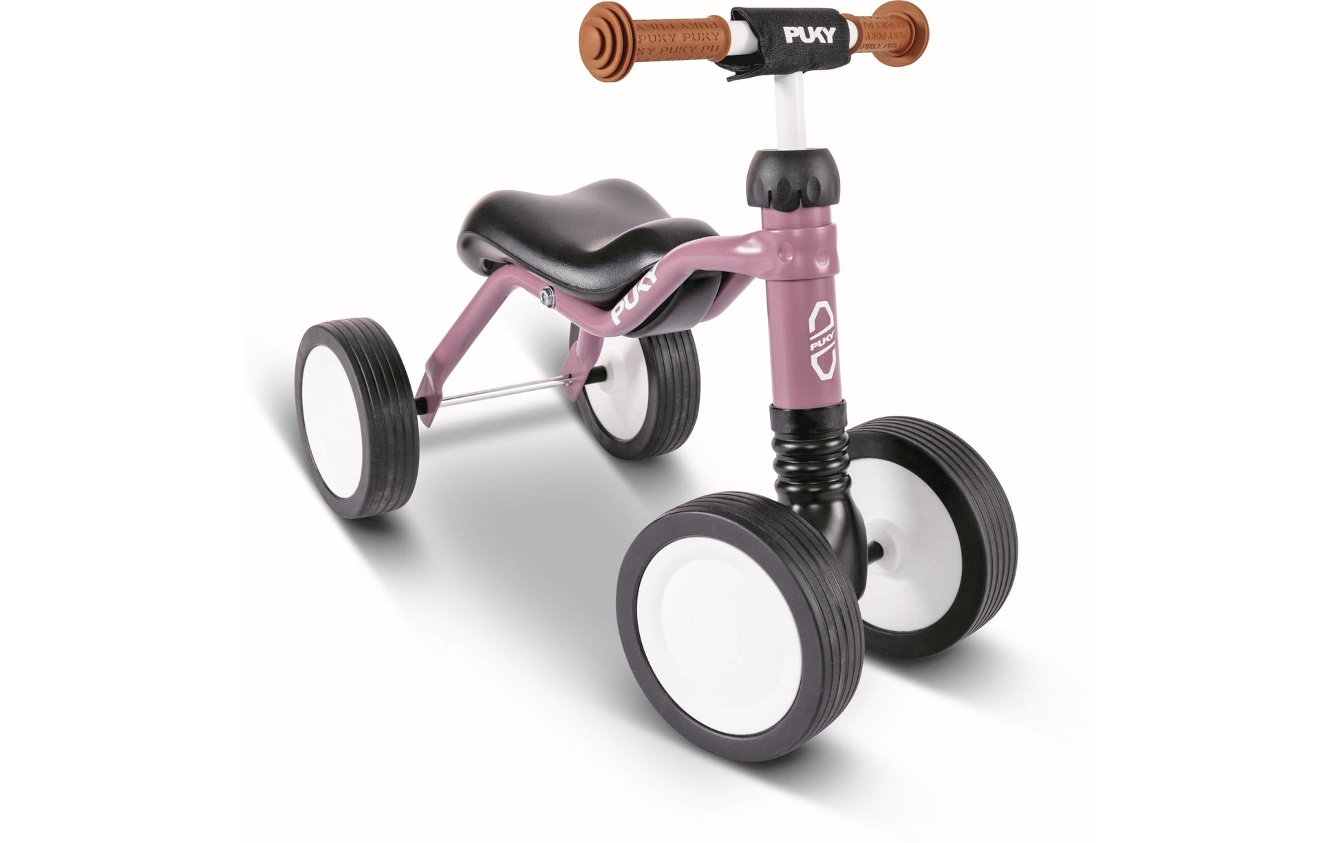 Puky Rutschfahrzeug – 3 Räder, max. Belastung 20 kg, Lenkeinschlagbegrenzung – ab 1,5 J. – Aluminium, violett
