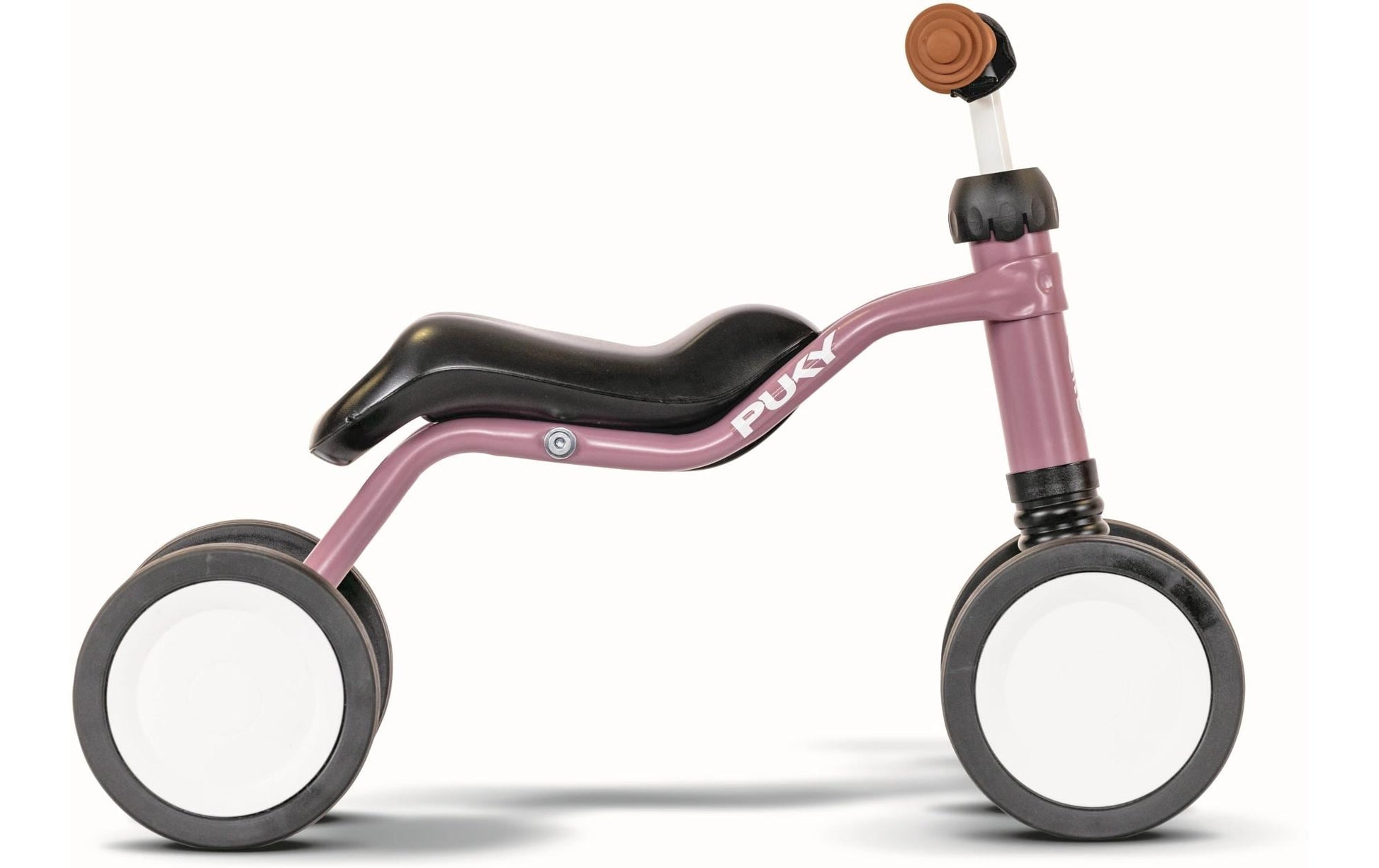 Puky Rutschfahrzeug – 3 Räder, max. Belastung 20 kg, Lenkeinschlagbegrenzung – ab 1,5 J. – Aluminium, violett