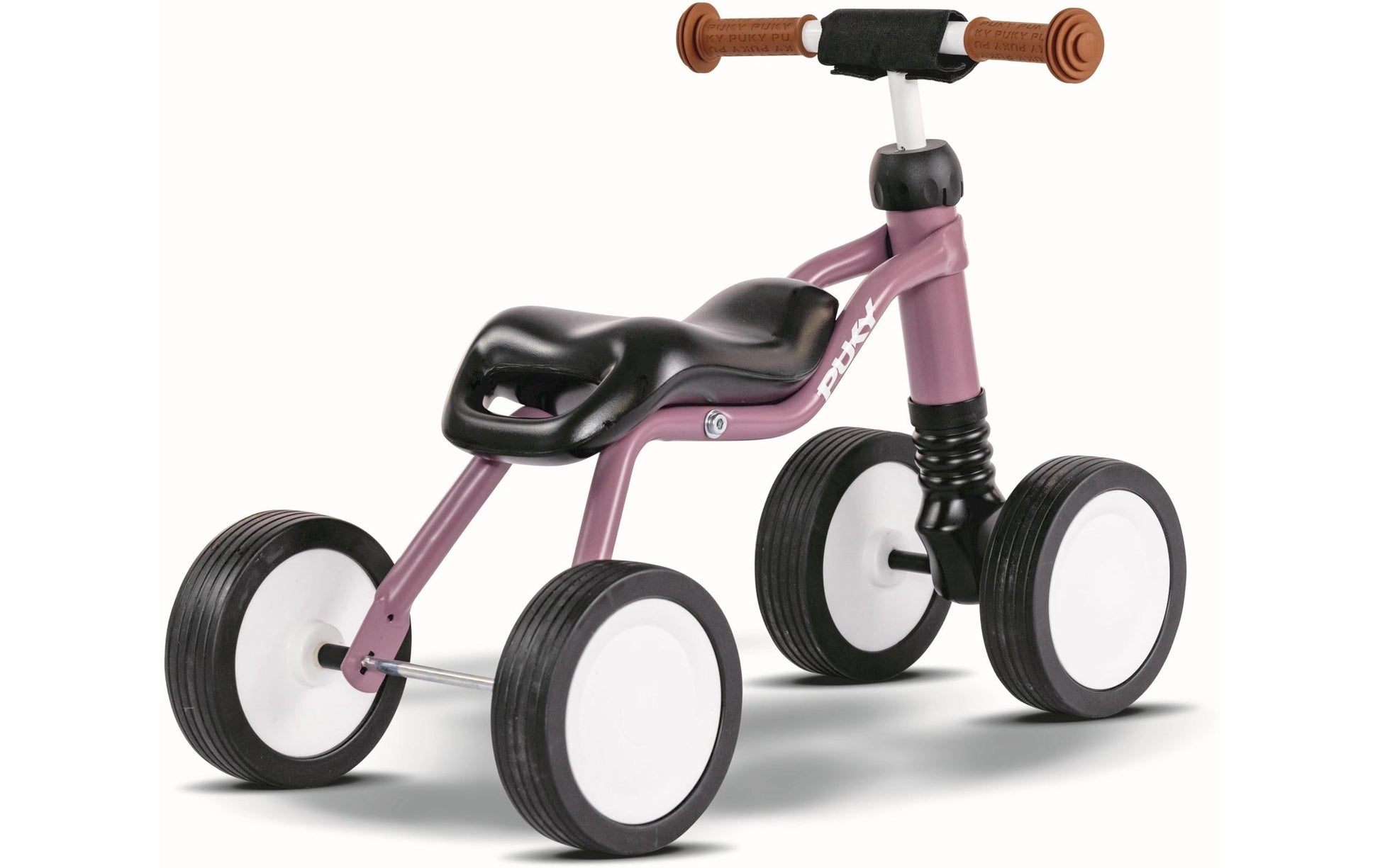 Puky Rutschfahrzeug – 3 Räder, max. Belastung 20 kg, Lenkeinschlagbegrenzung – ab 1,5 J. – Aluminium, violett