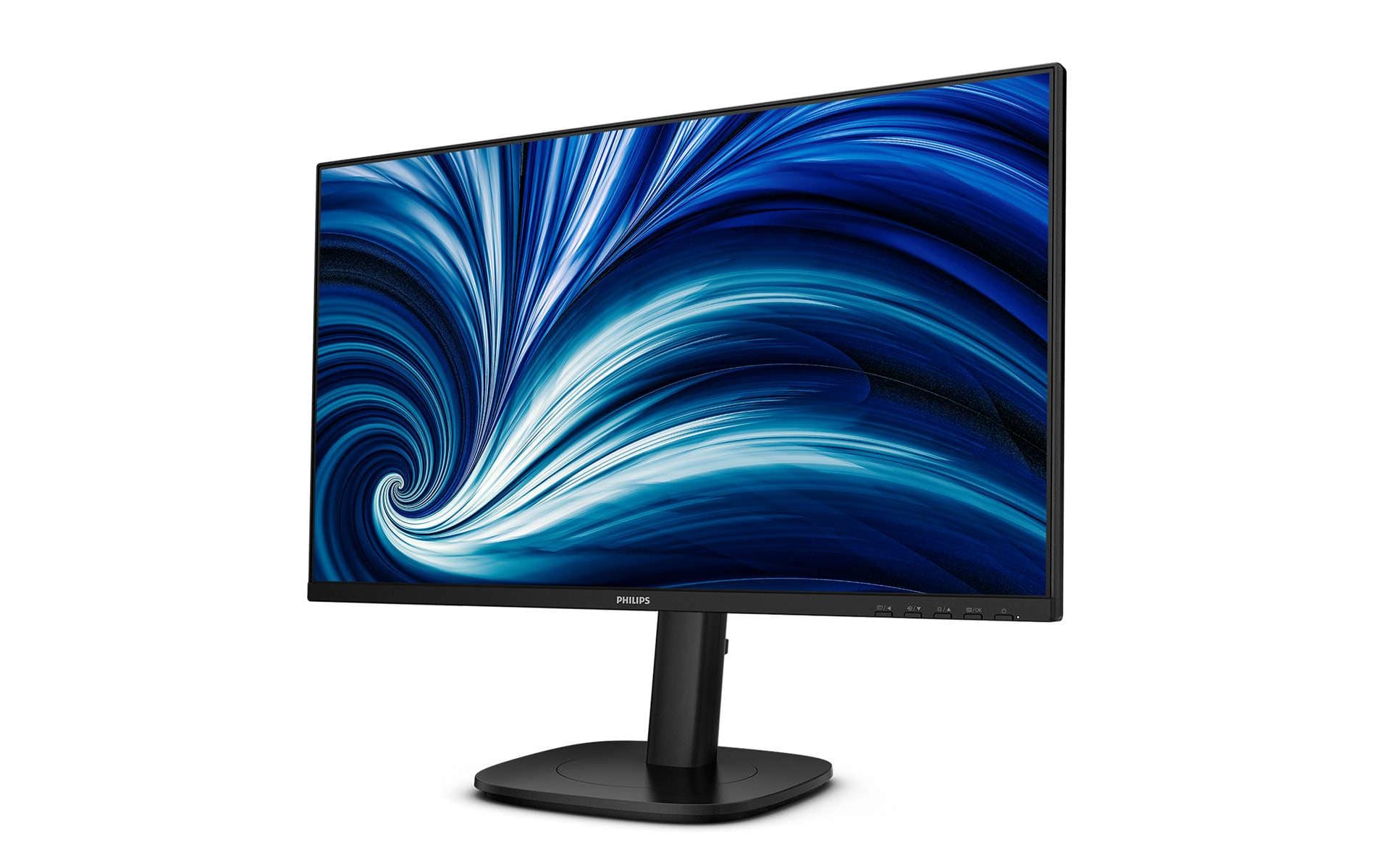 Philips 24B2U3301/00 – Monitor, 23,8", IPS, 120 Hz, USB-C, Lautsprecher, USB-Hub, Adaptive Sync, Schwarz