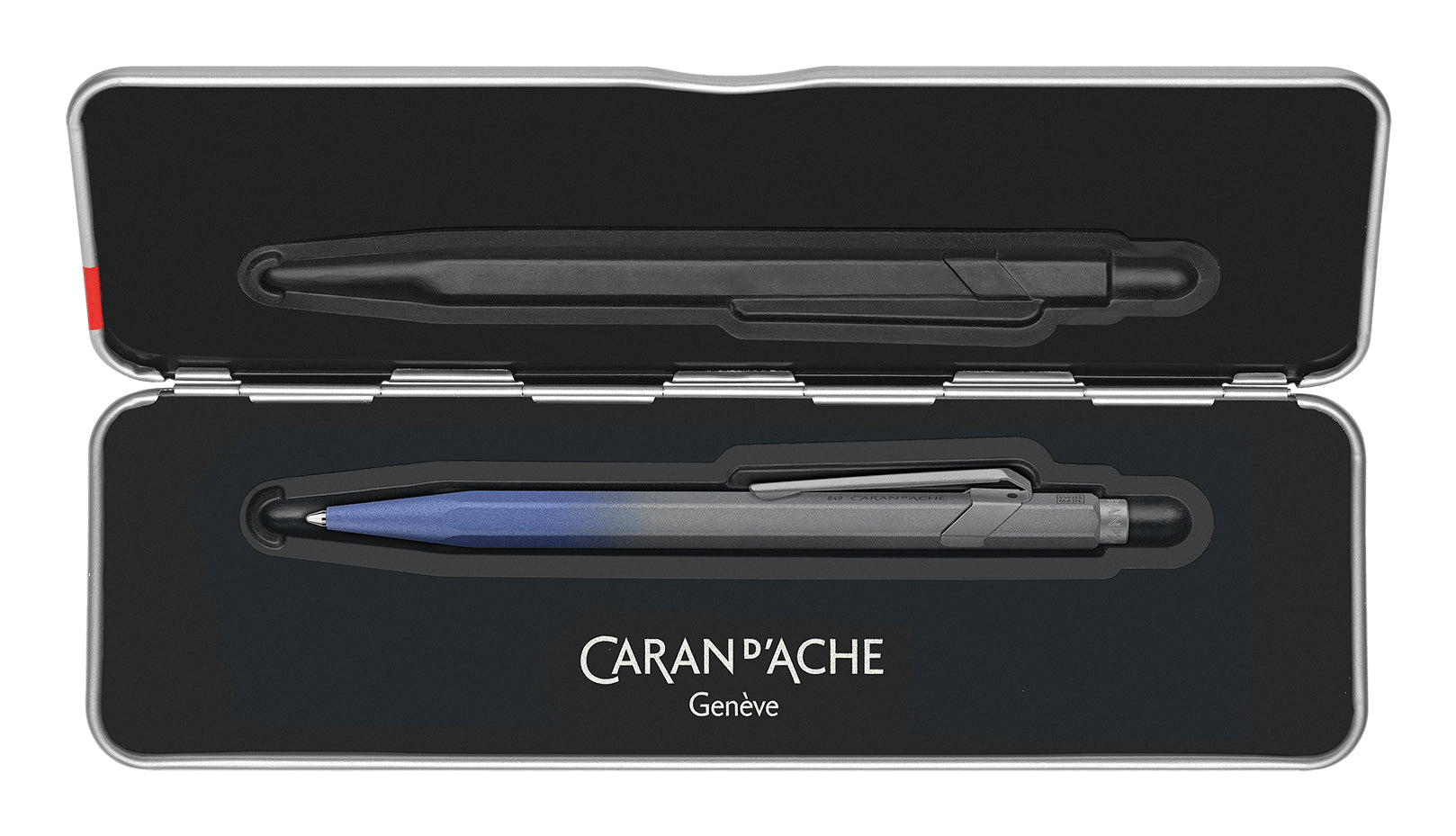 Caran d'Ache 849 5. Edition Special Edition – Hexagonales Gehäuse, Metallclip