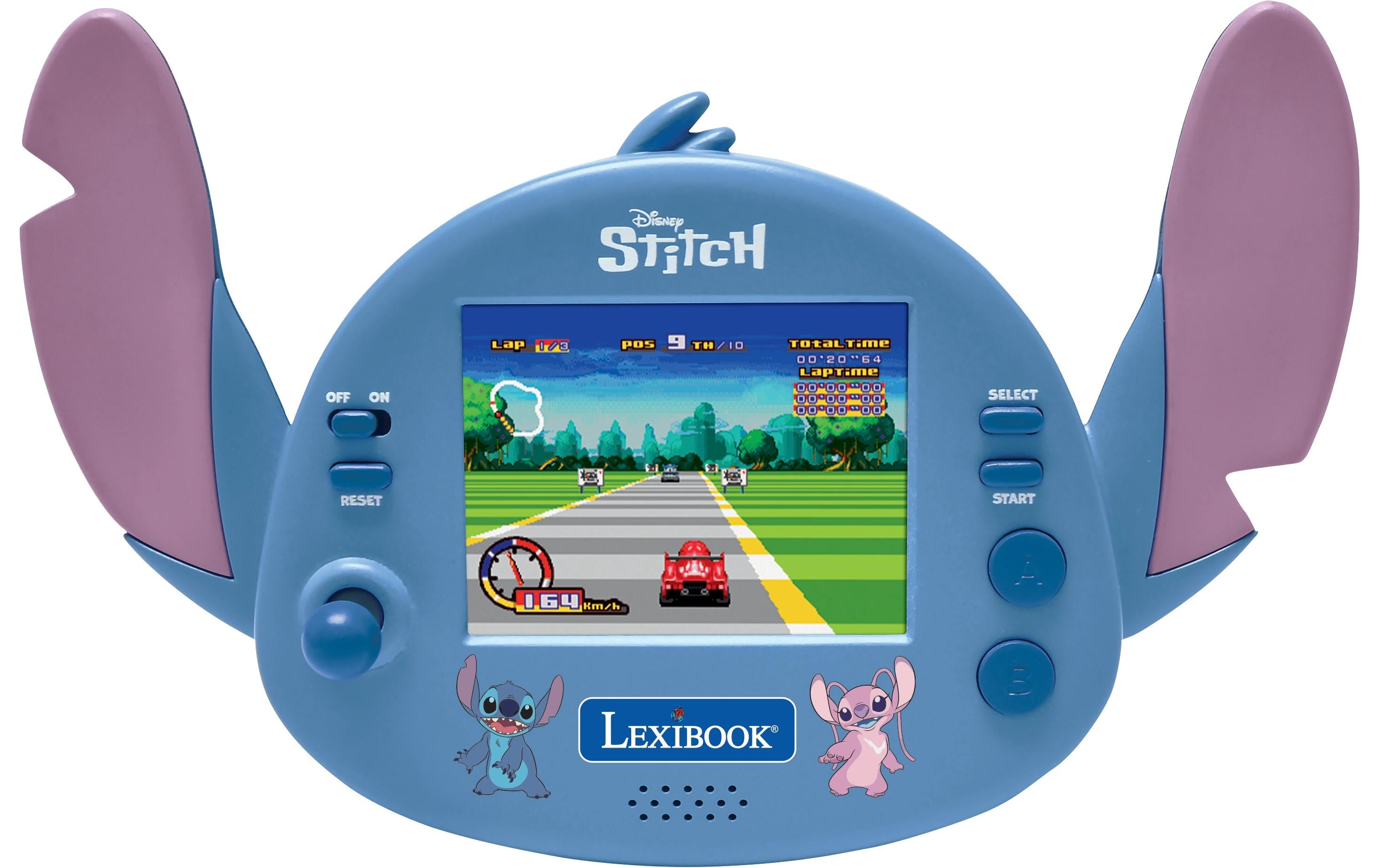 Lexibook Stitch Cyber Arcade Motion – Handheld-Spielkonsole – Blau/Lila – ab 3 Jahren – 3 Batterien