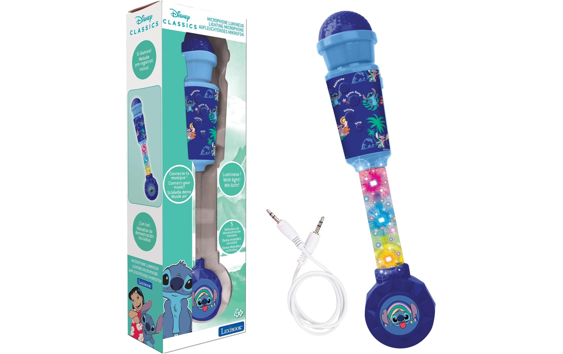 Lexibook Frozen MIC90D – Spielzeug-Mikrofon, Pink/Silber