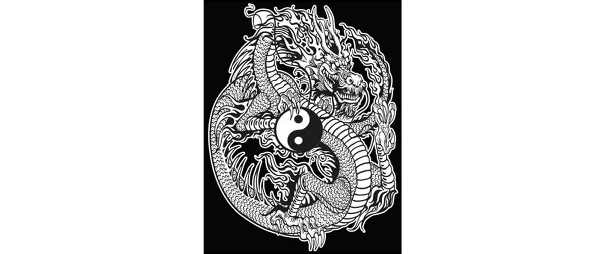 Tataruga Samtbild, YinYang-Drache, A4