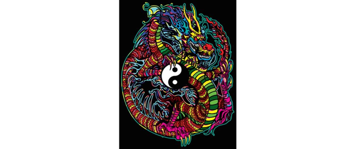 Tataruga Samtbild, YinYang-Drache, A4