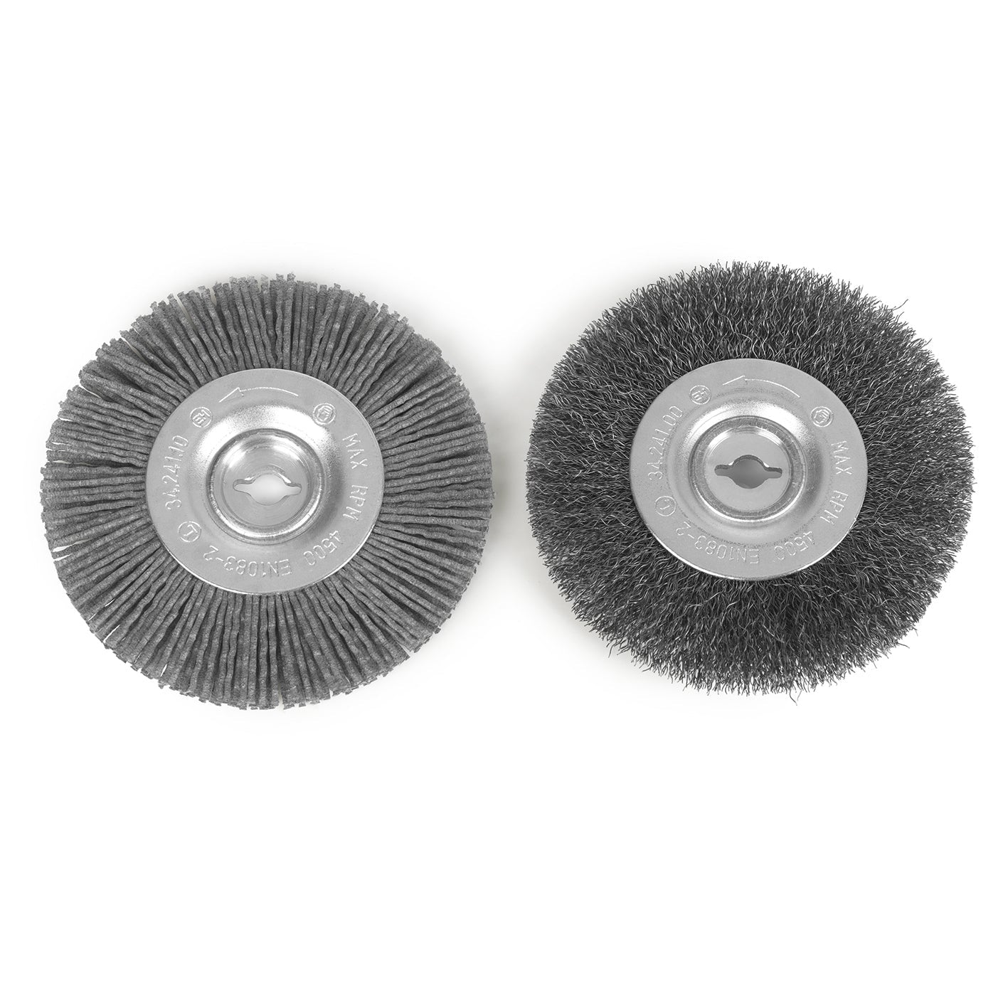 EASYmaxx Ersatzbürste – Metall, 10×10×2 cm, Anthrazit, 2er-Set, für EASYmaxx Fugenreiniger