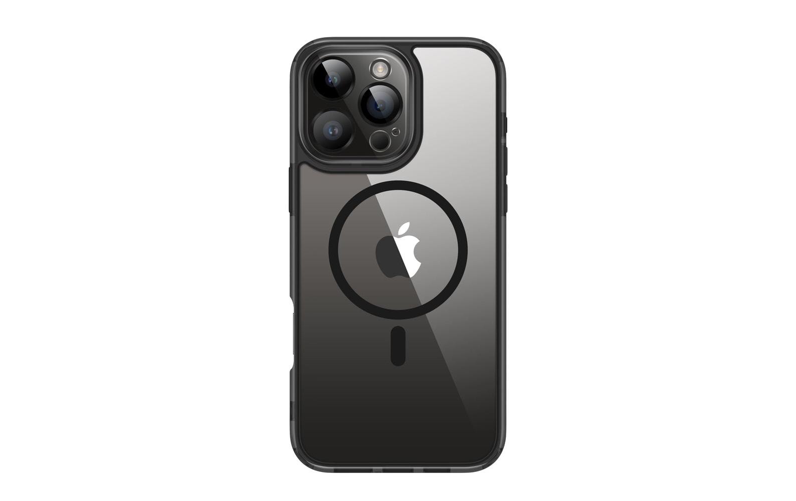 Valenta Trend MagSafe Backcover – für iPhone 16 Pro Max, Schwarz, TPU