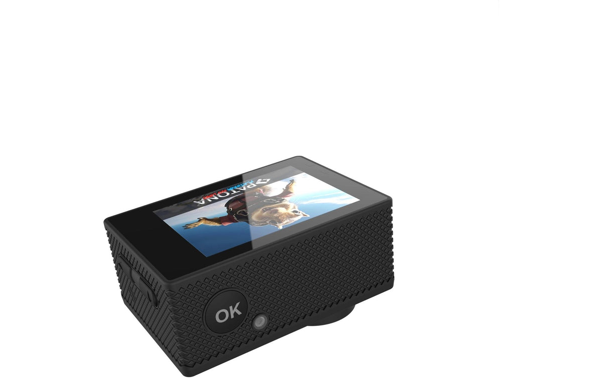 PATONA Platinum Life SL3 – Action-Cam, 720p 60 fps, wasserdicht bis 30 m, schwarz