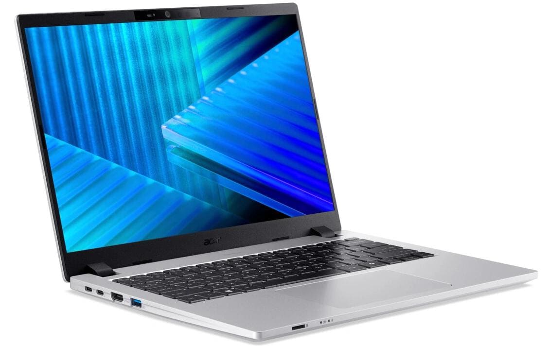 Acer TM P215-55 – 15,6" WUXGA, Core Ultra 7 255U, 32 GB, 1 TB SSD, Win 11 Pro, QWERTZ (CH)
