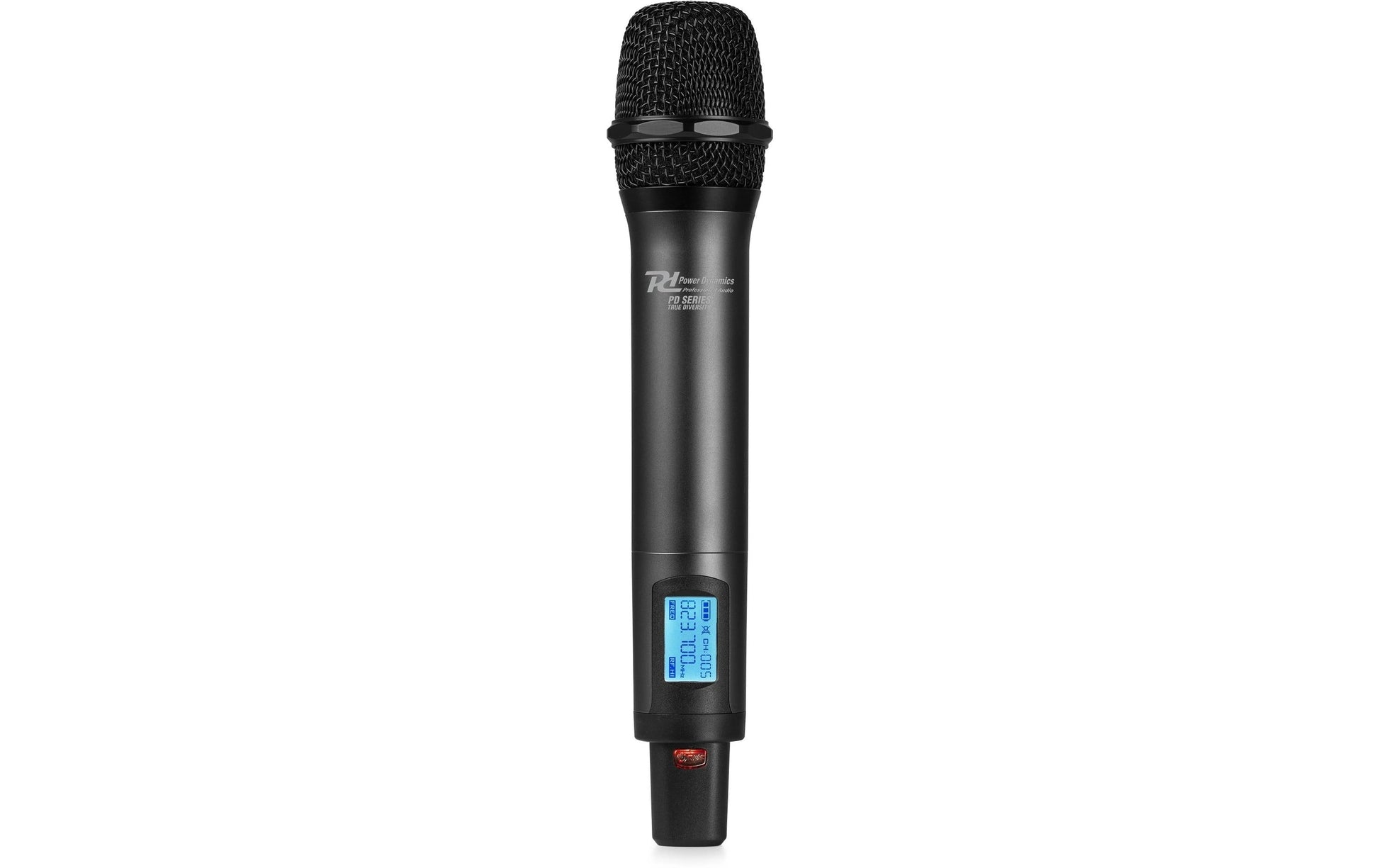 Power Dynamics PD210 Bühnenmikrofon-Set – XLR, 6,3 mm Klinke, Kabellos (UHF), Niere, 40–17'000 Hz, Schwarz