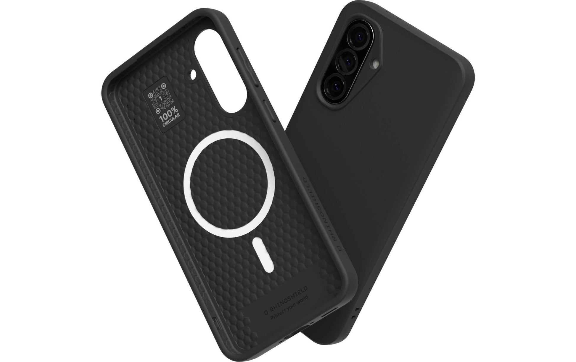 RhinoShield Backcover – für Samsung Galaxy A56 5G – schwarz – MagSafe kompatibel