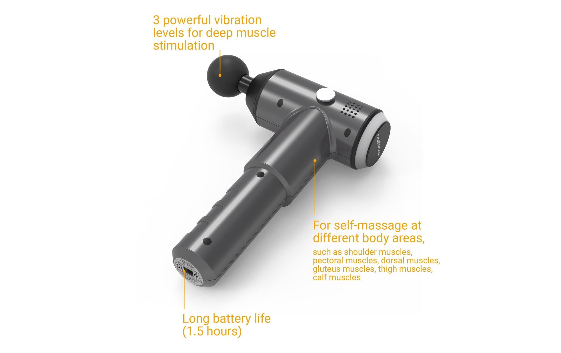 Medisana Massagepistole MG500 – Vibrationsmassage