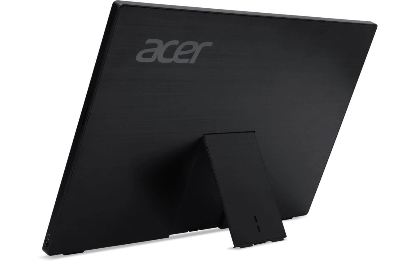 Acer PM181QA – Portabler Monitor, 17", 1920 × 1080 (Full HD), IPS, 60 Hz, 250 cd/m², USB-C, Mini-HDMI, Schwarz