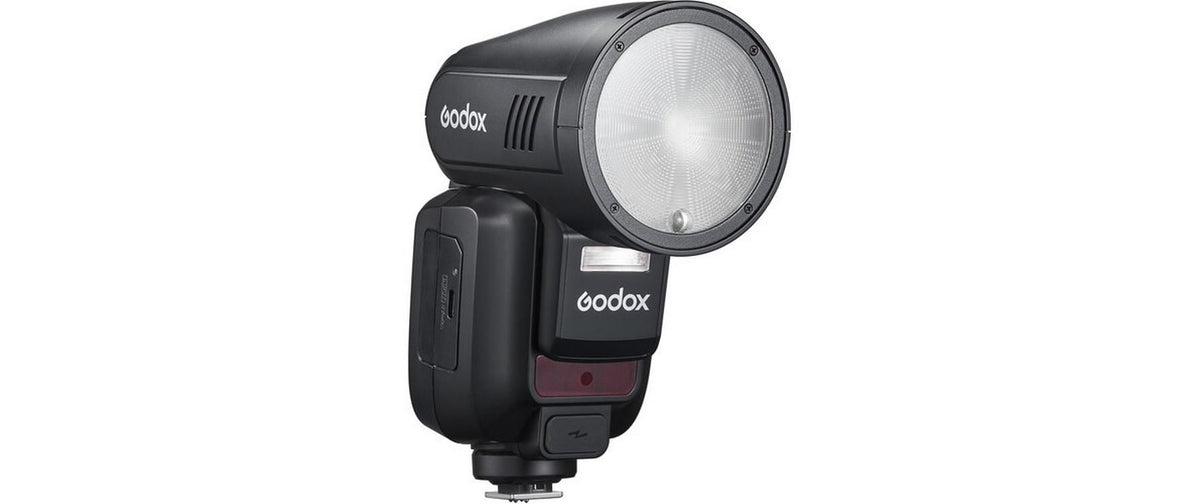 Godox V100-N Kompaktes Blitzlicht – TTL (i-TTL), Akku ca. 400 Blitze, 1,7 s – für Nikon