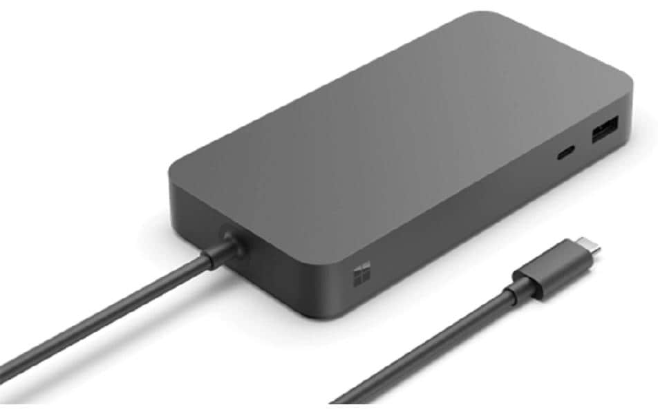 Microsoft Surface USB4 Dock – für Surface (Auswahl), USB-Port, schwarz