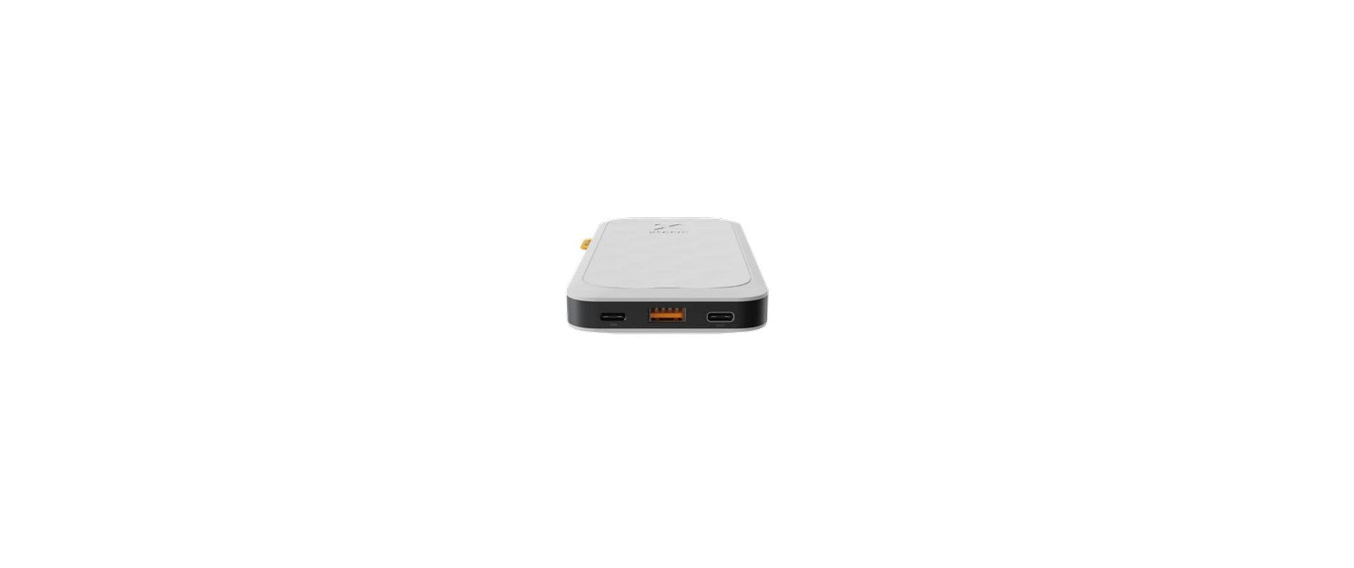 Xtorm Fuel Series 5 Powerbank 10'000 mAh – 20 W PD, 2× USB-C, 1× USB-A, weiss