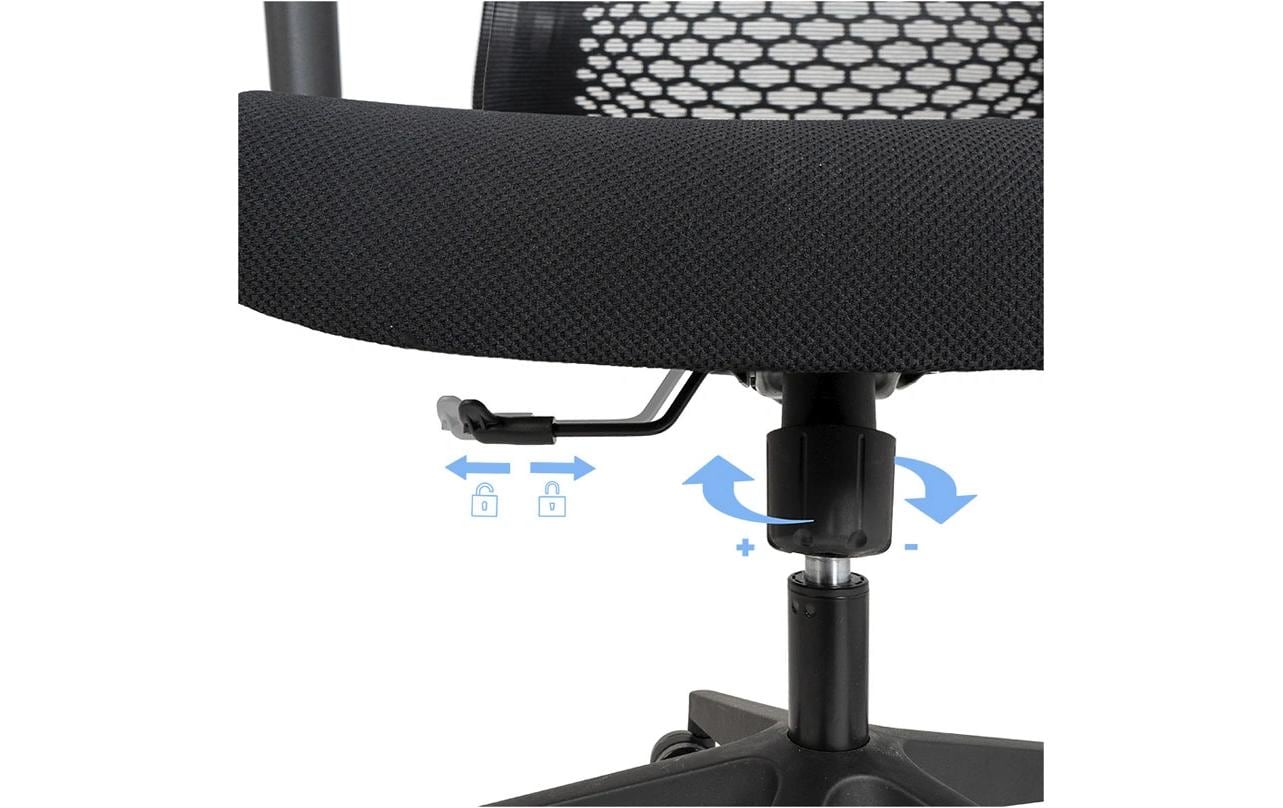 Contini Bürostuhl FlexSeat – schwarz